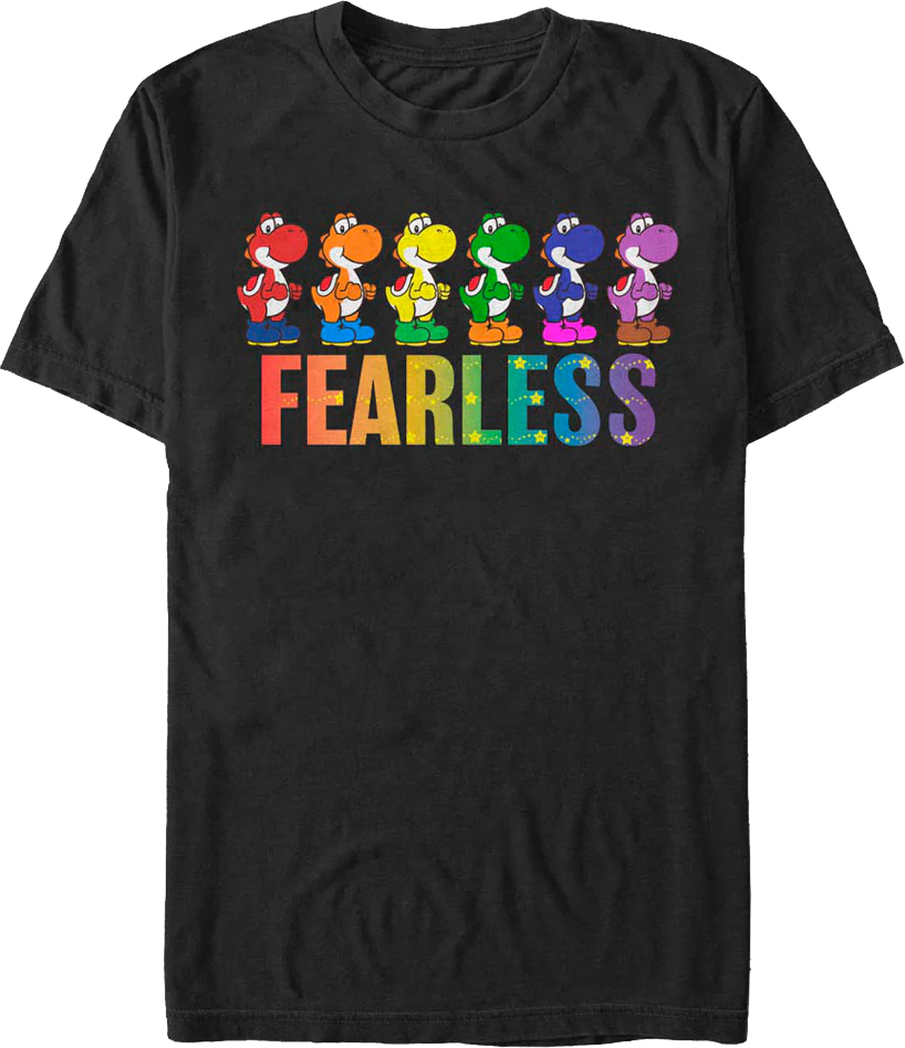 Fearless Yoshi Super Mario Bros. T-Shirt