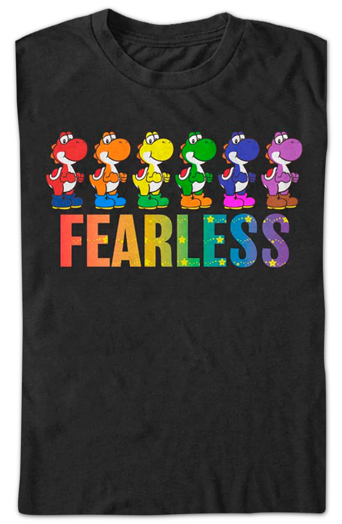 Fearless Yoshi Super Mario Bros. T-Shirt - Image 2