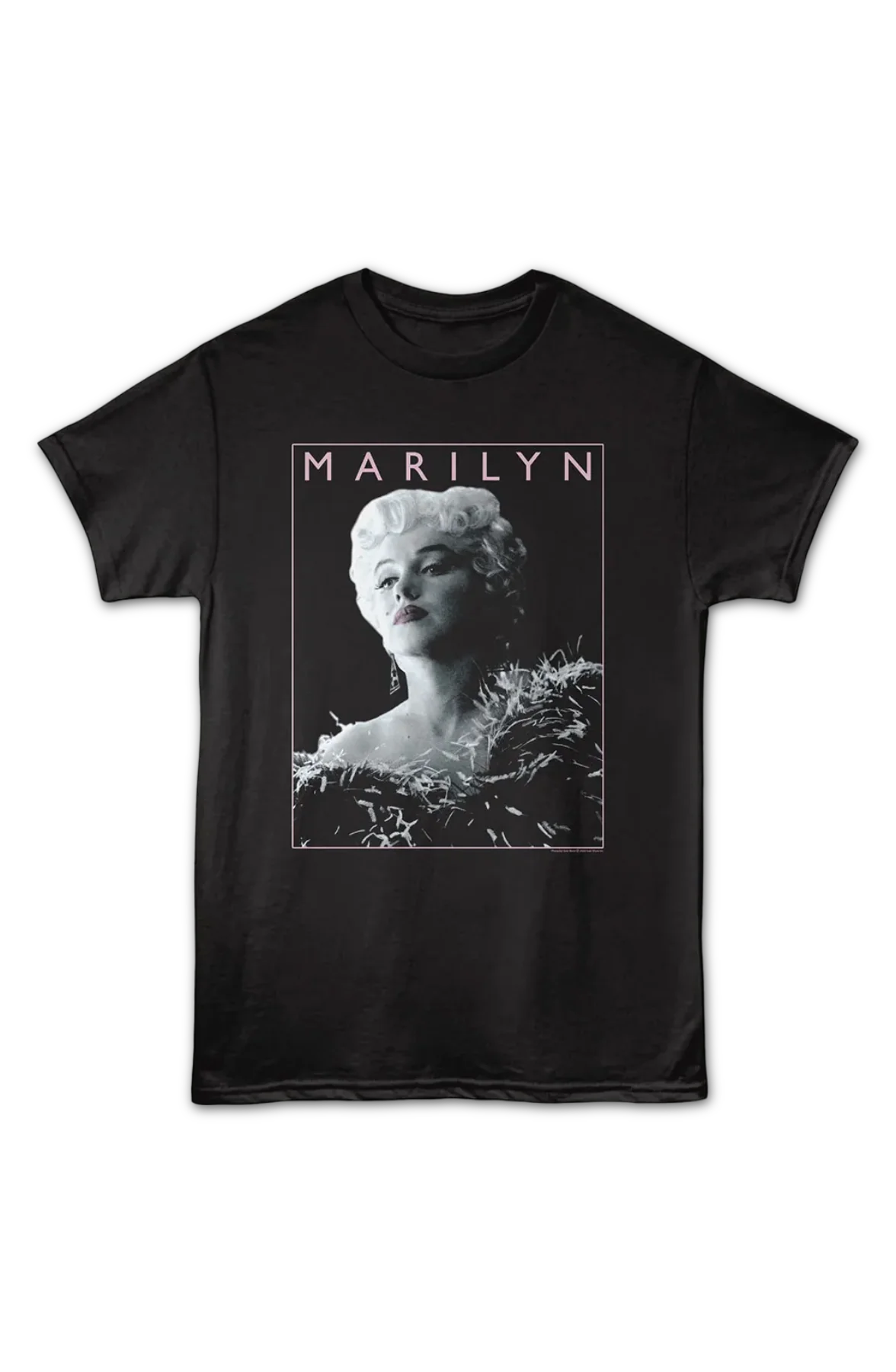 Feathered Dress Marilyn Monroe T-Shirt - Image 2