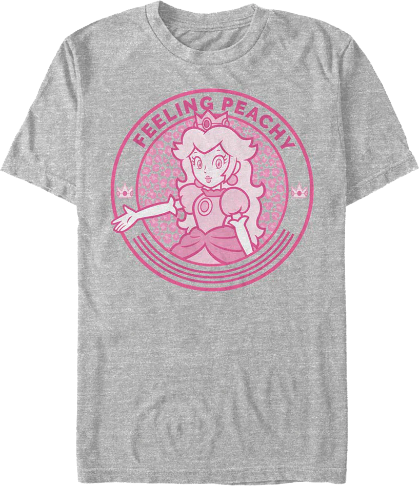 Feeling Peachy Super Mario Bros. T-Shirt