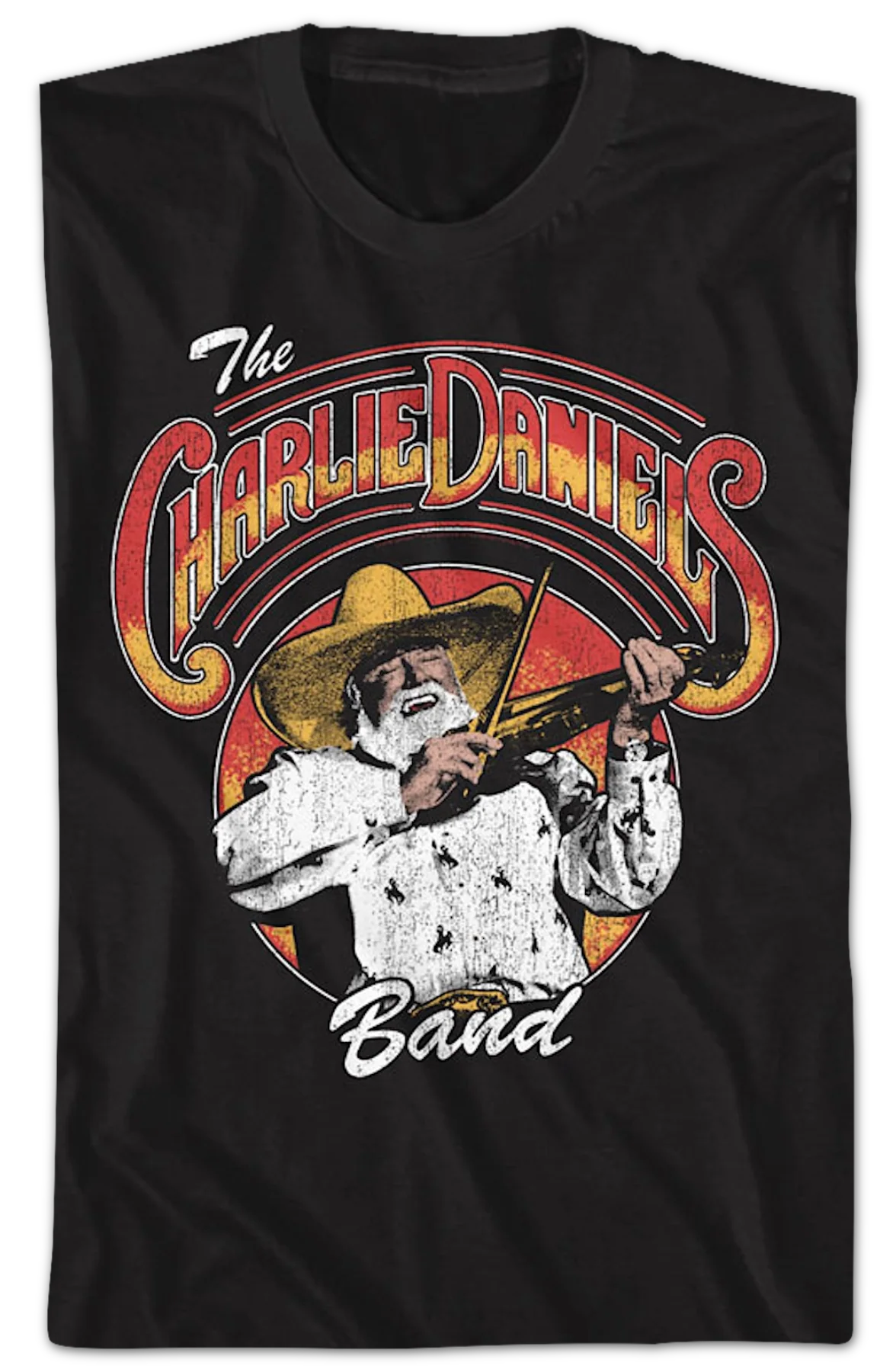 Fiddle Photo Charlie Daniels Band T-Shirt - Image 2