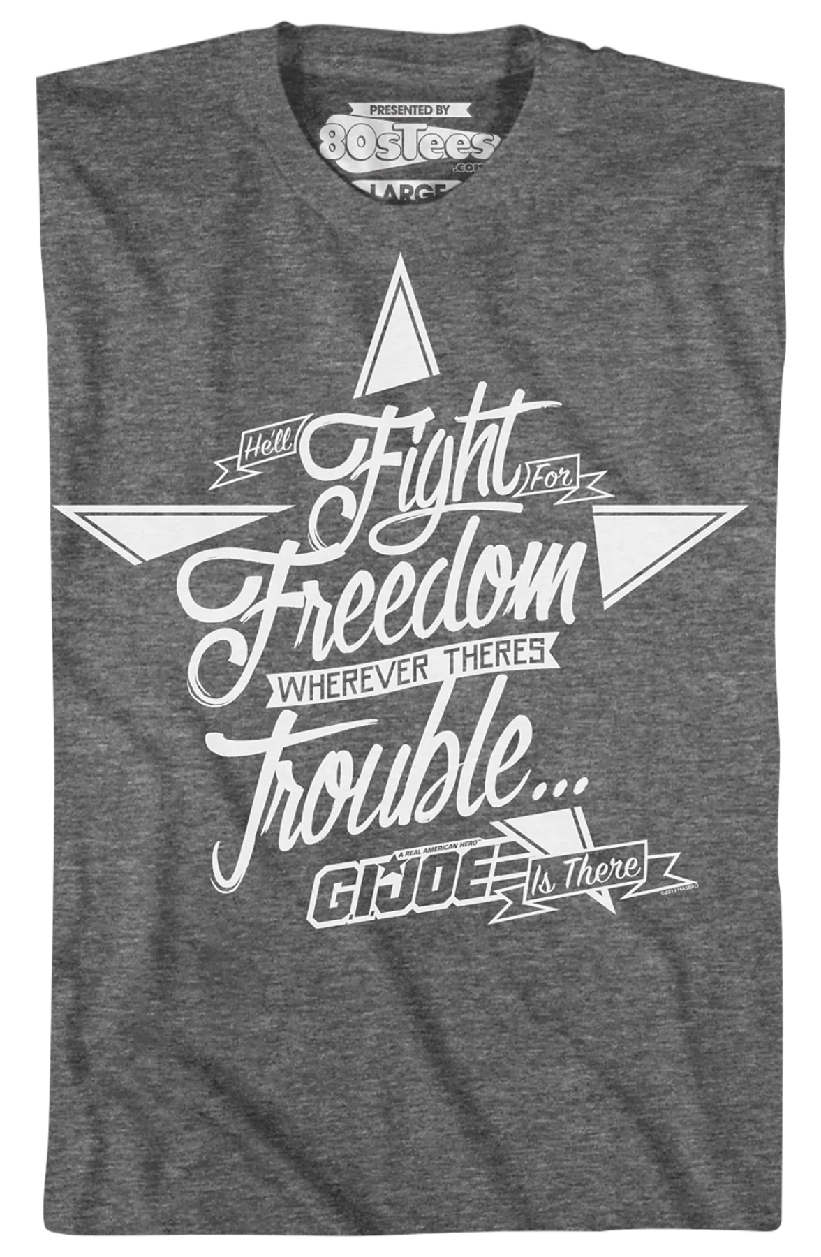 Fight For Freedom GI Joe T-Shirt - Image 2