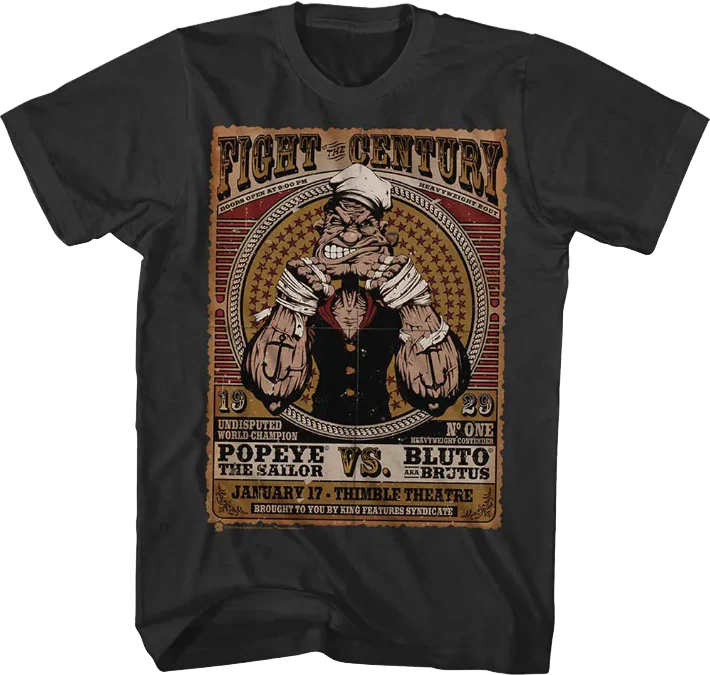 Fight Of The Century Popeye T-Shirt