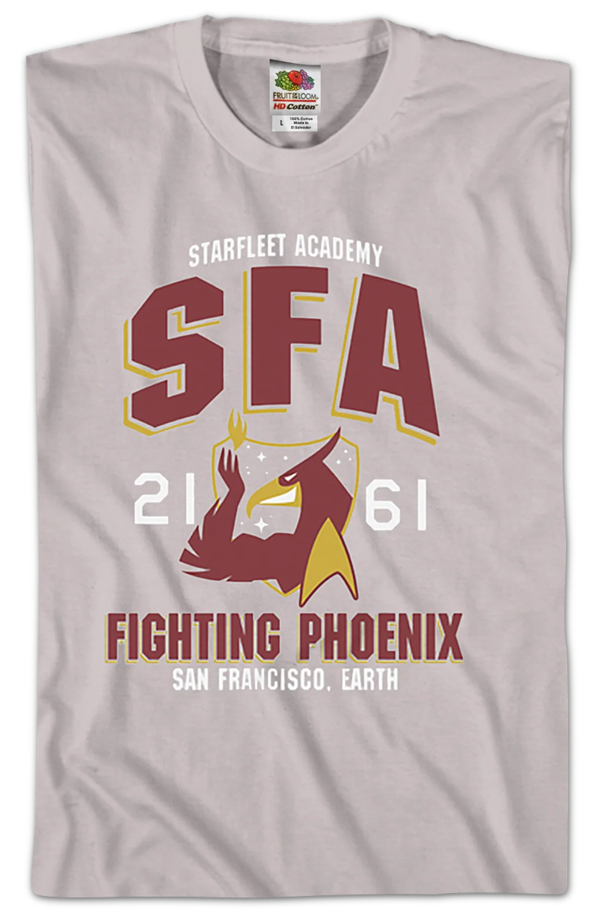 Fighting Phoenix Star Trek T-Shirt - Image 2