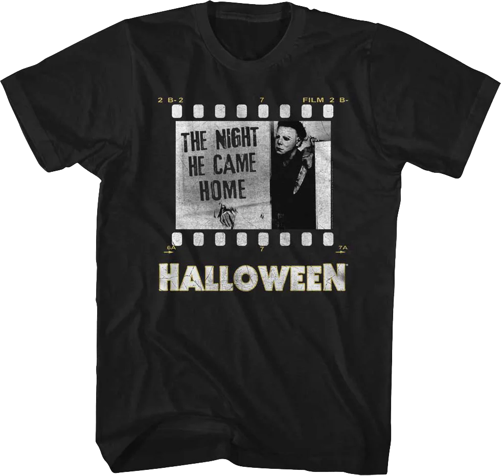 Film Reel Halloween T-Shirt