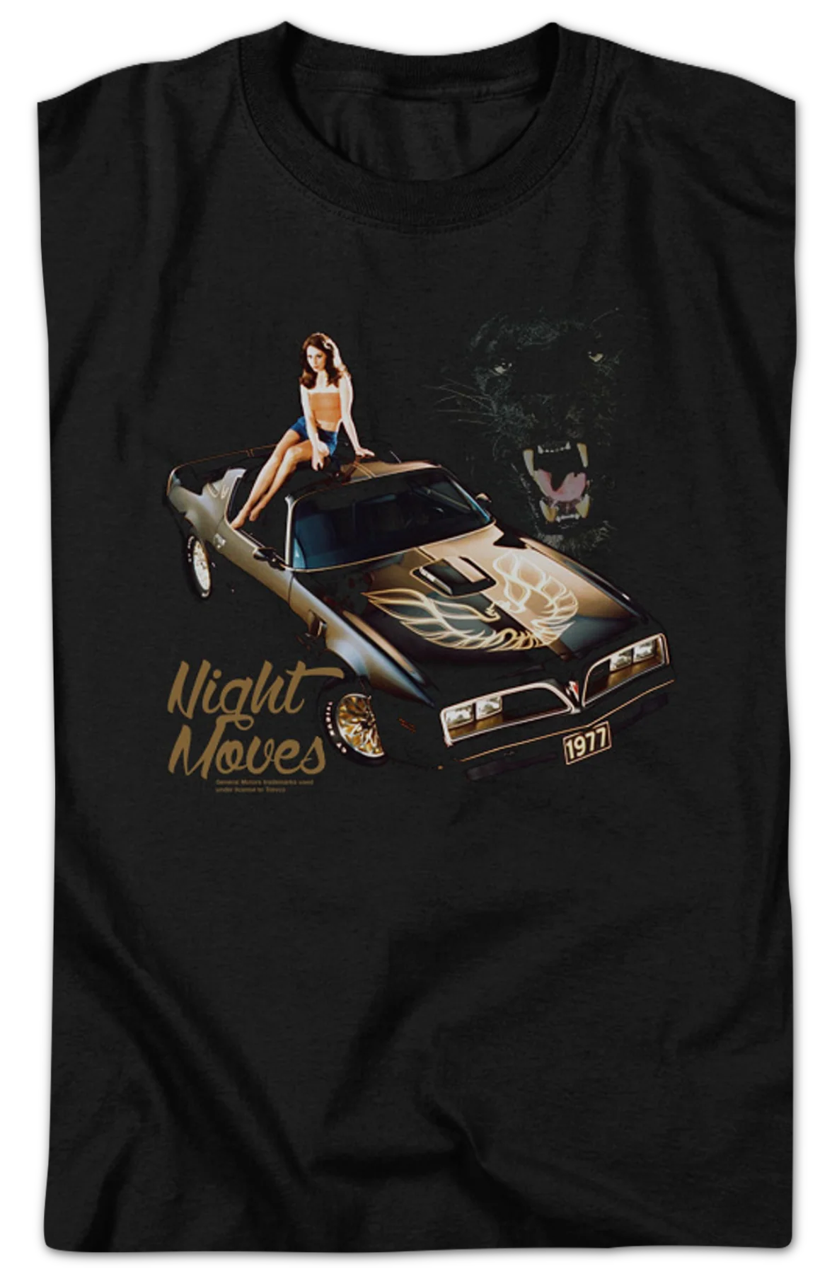 Firebird Night Moves Pontiac T-Shirt - Image 2