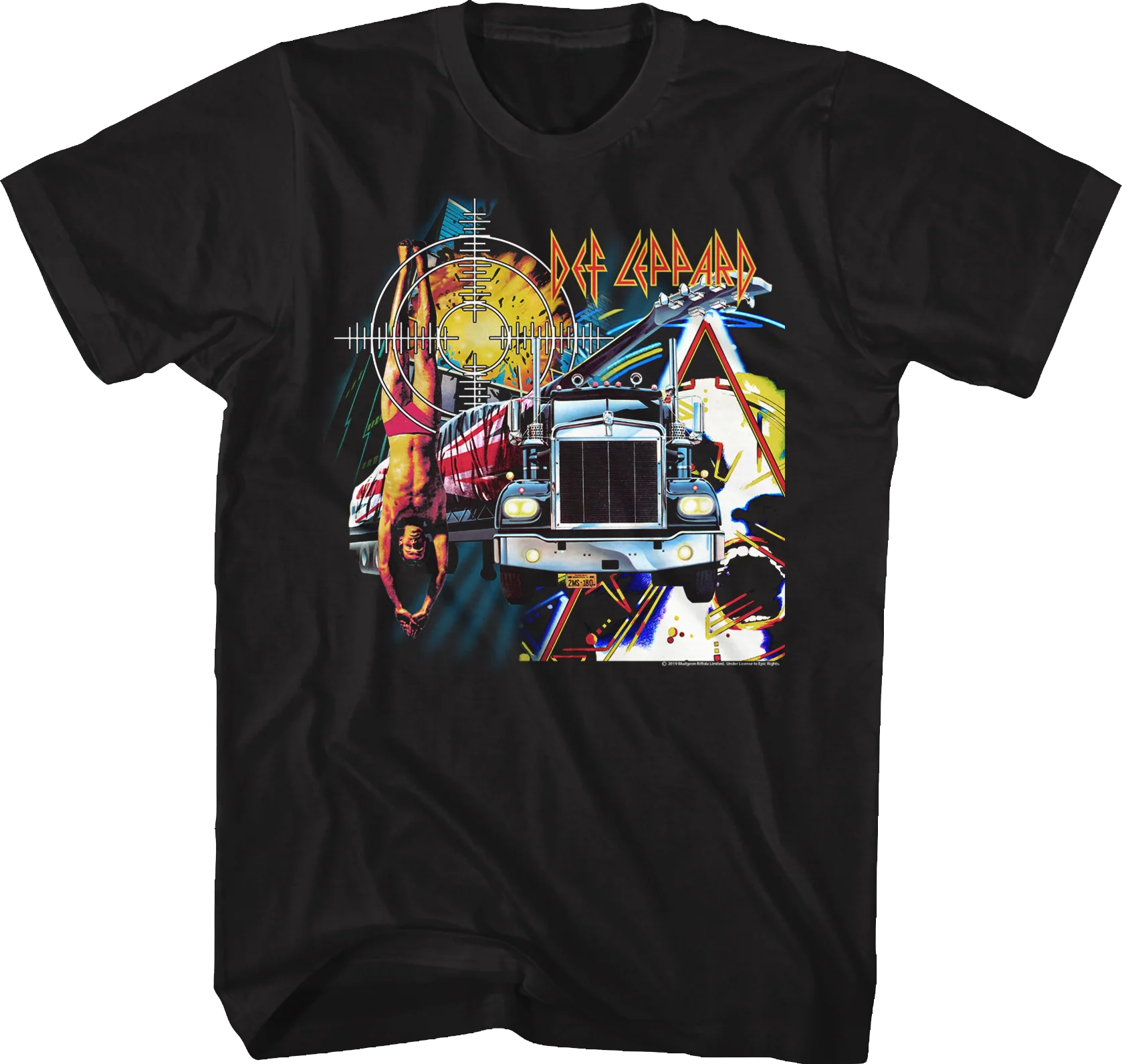 First Four Collage Def Leppard T-Shirt