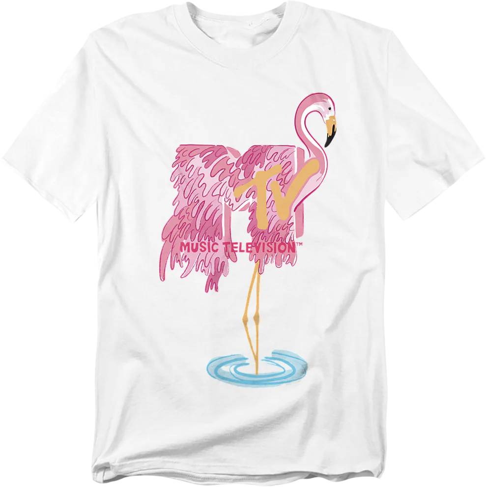 Flamingo Logo MTV T-Shirt