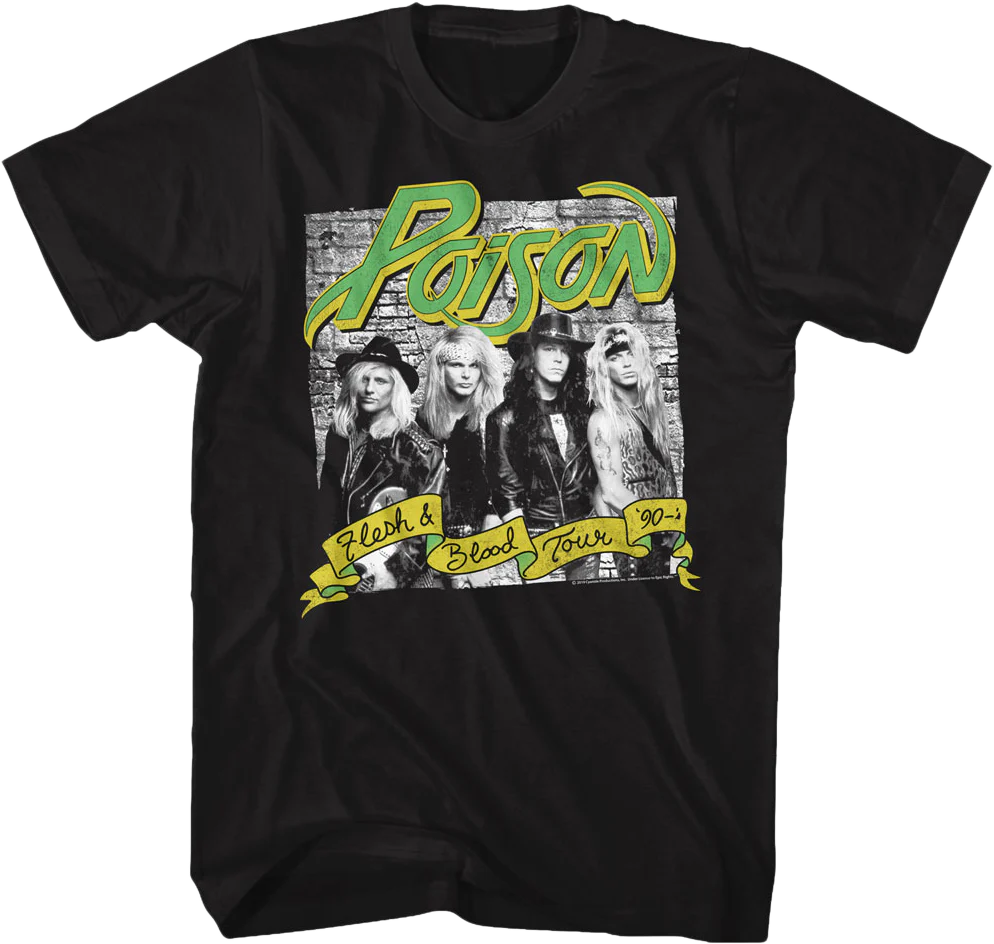 Flesh and Blood Tour Poison T-Shirt