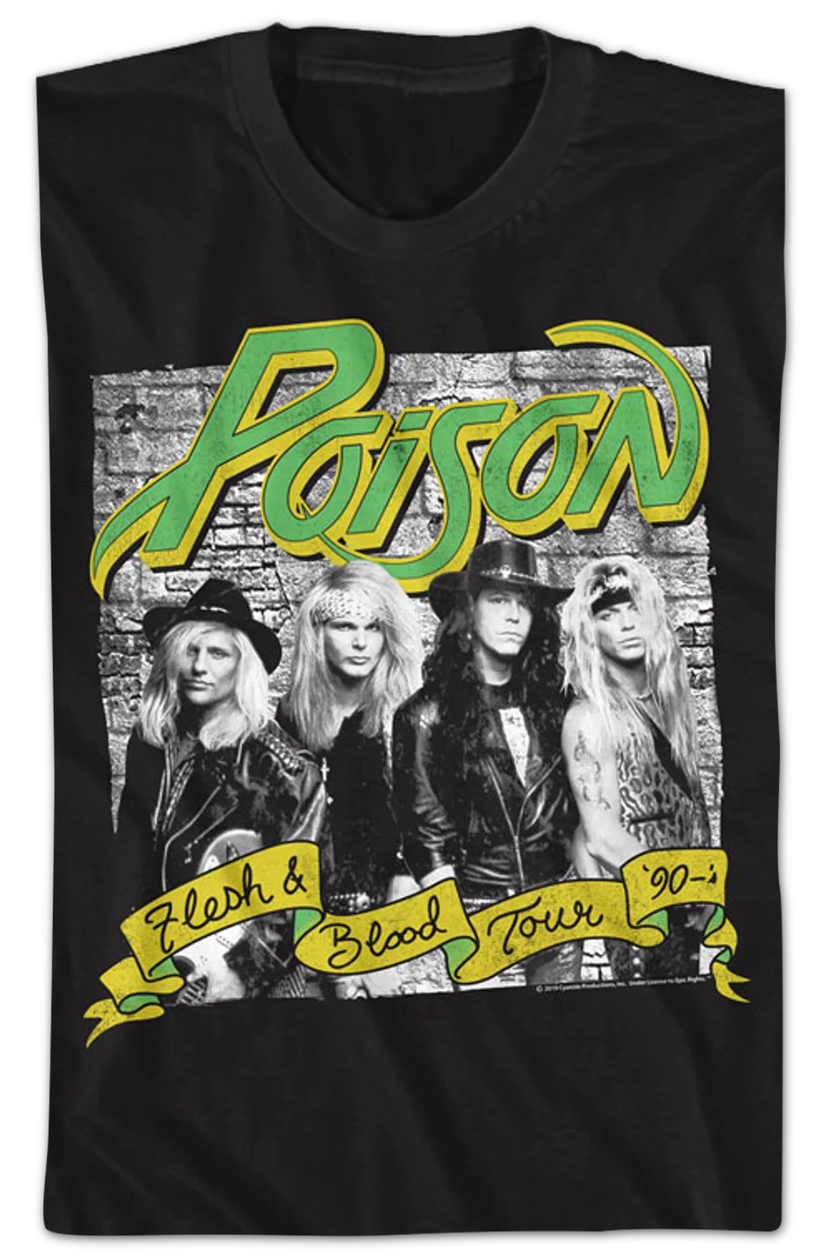 Flesh and Blood Tour Poison T-Shirt - Image 2
