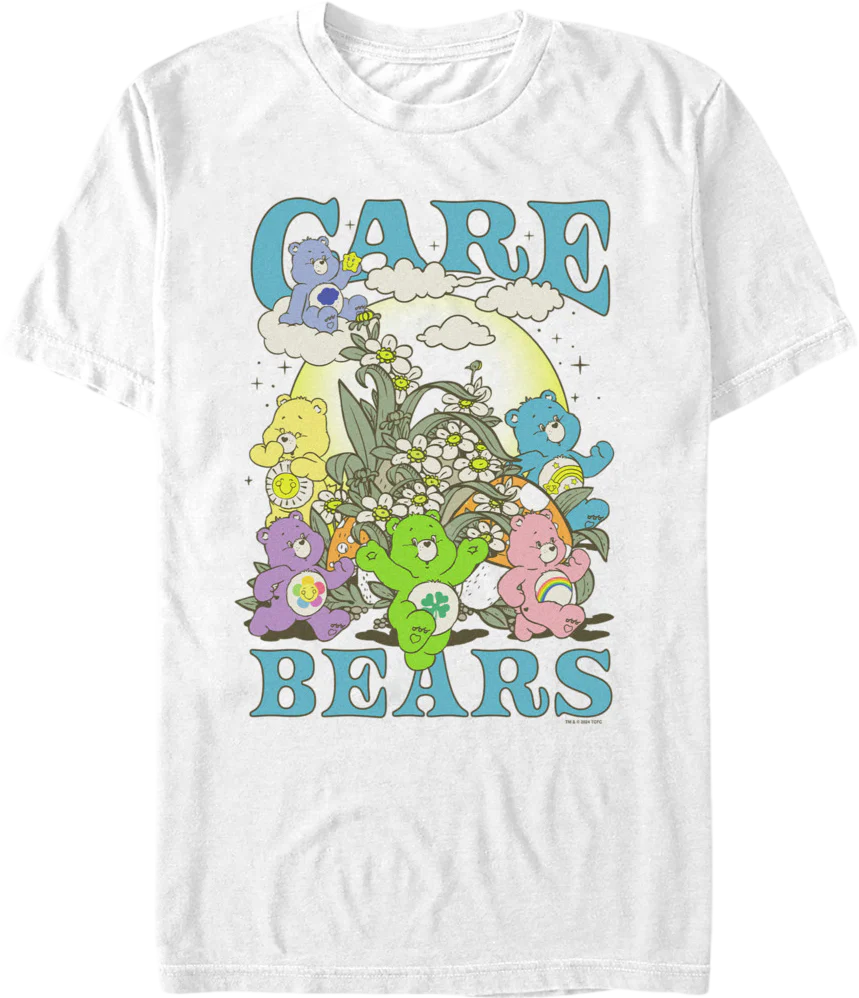 Flower Field Care Bears T-Shirt