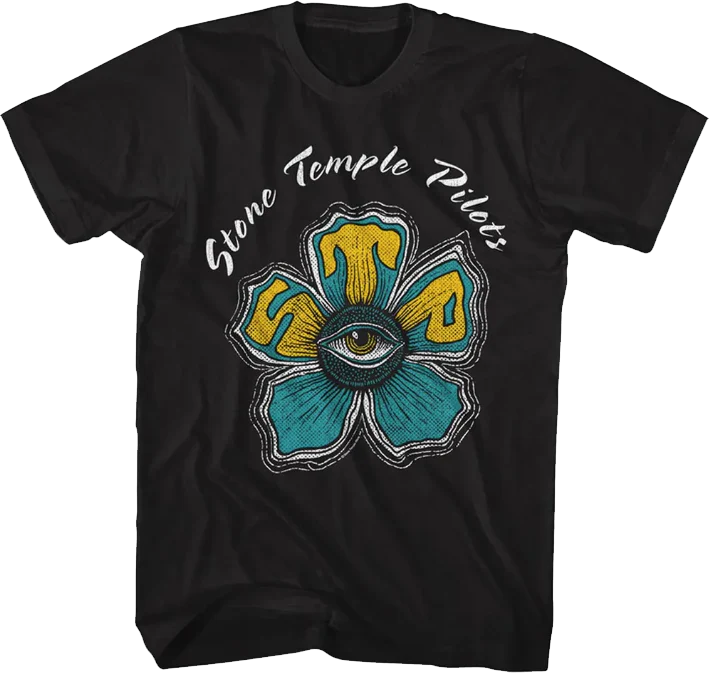 Flower Logo Stone Temple Pilots T-Shirt