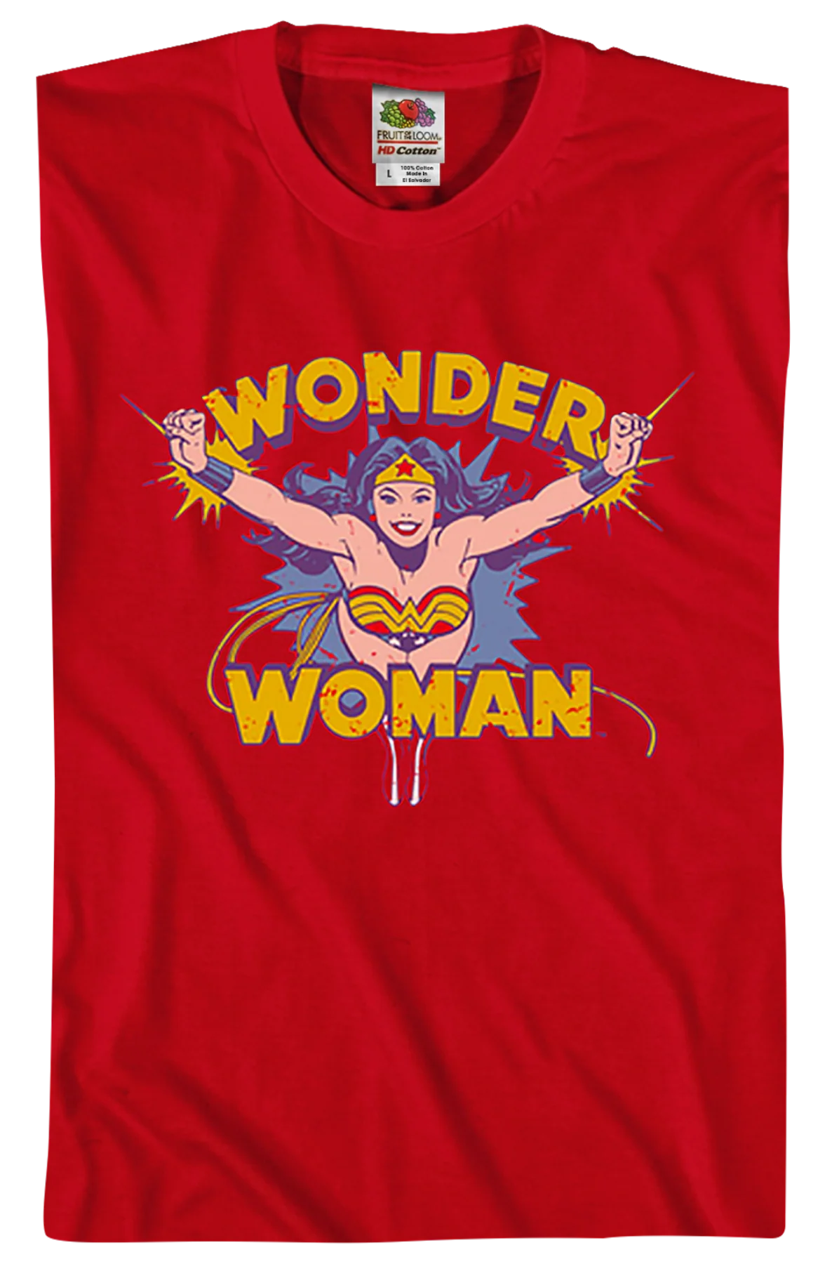 Flying Wonder Woman DC Comics T-Shirt - Image 2