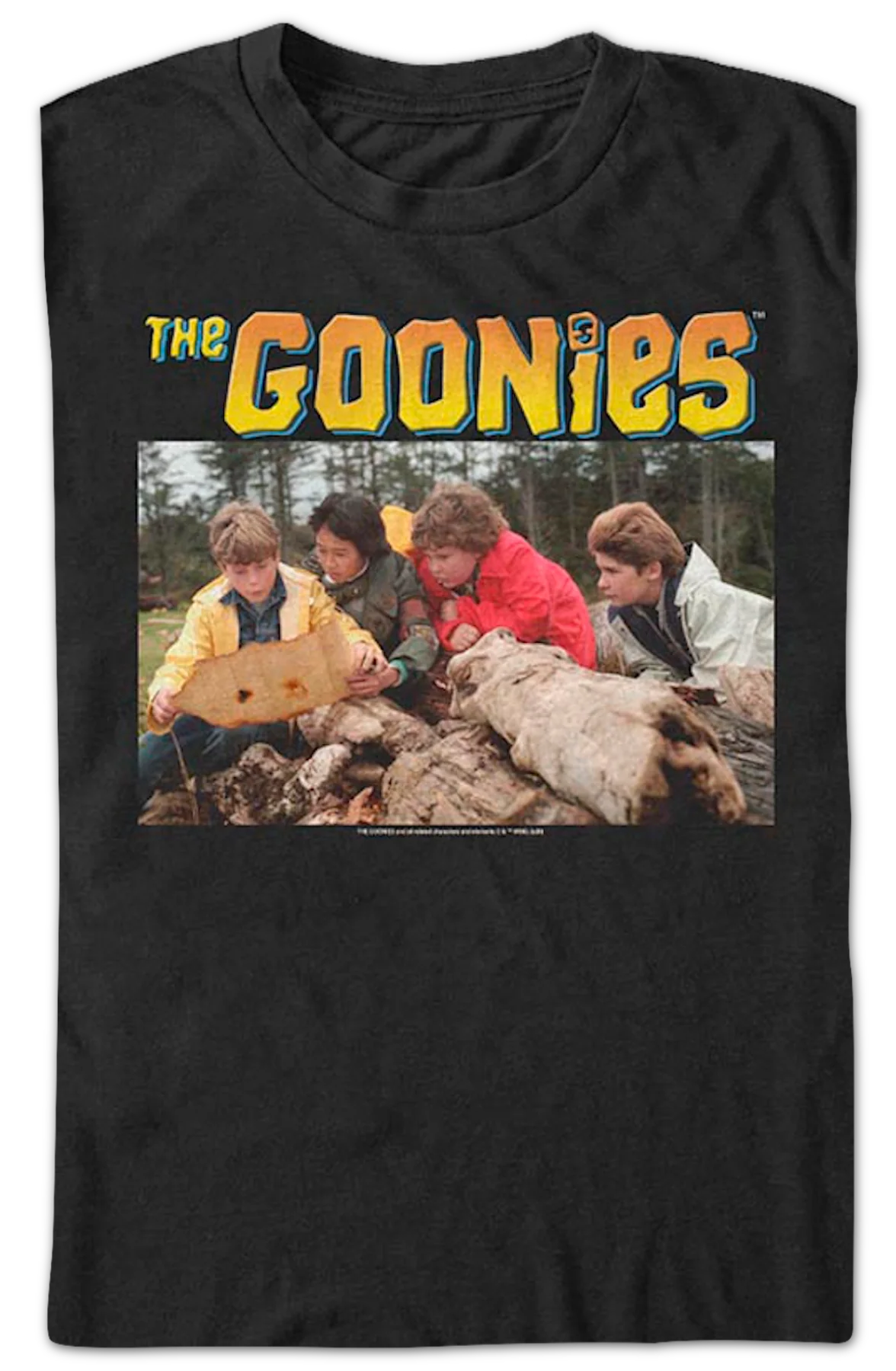 Follow The Map Goonies T-Shirt - Image 2