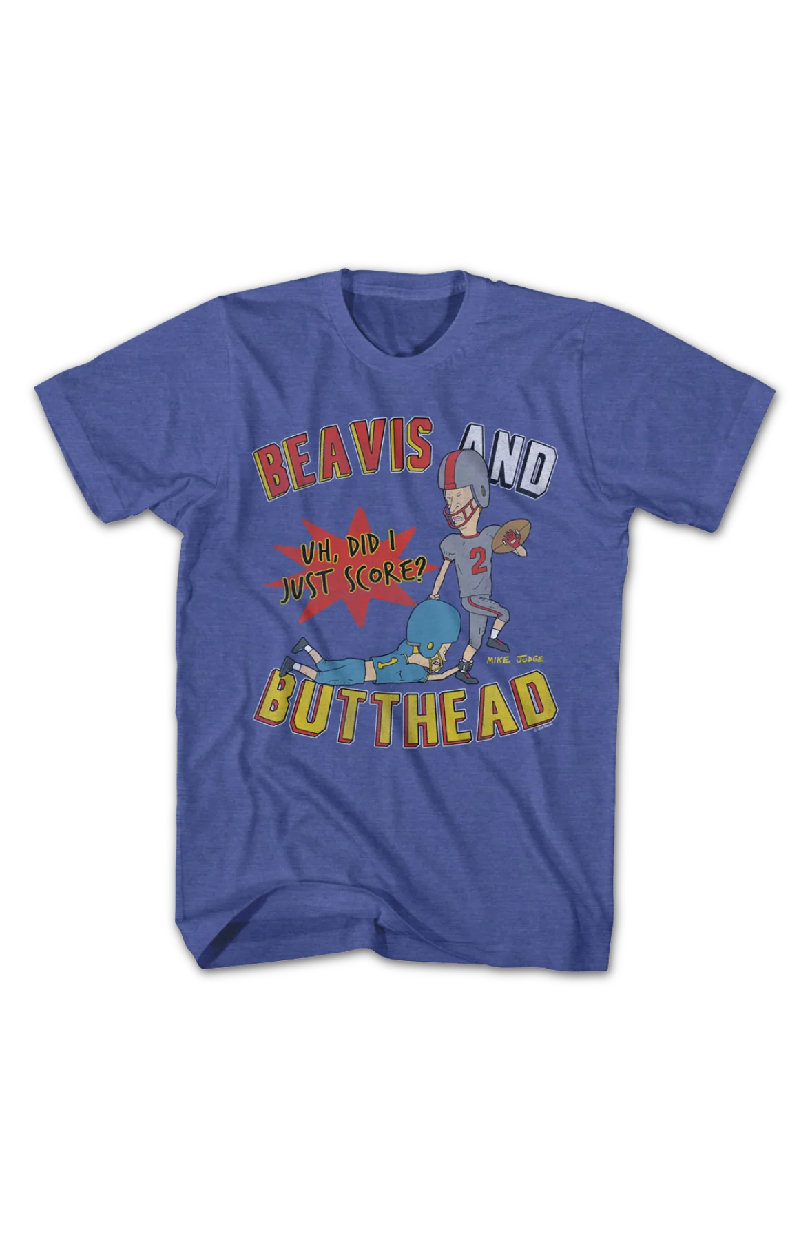 Football Did I Just Score? Beavis And Butt-Head T-Shirt - Image 2