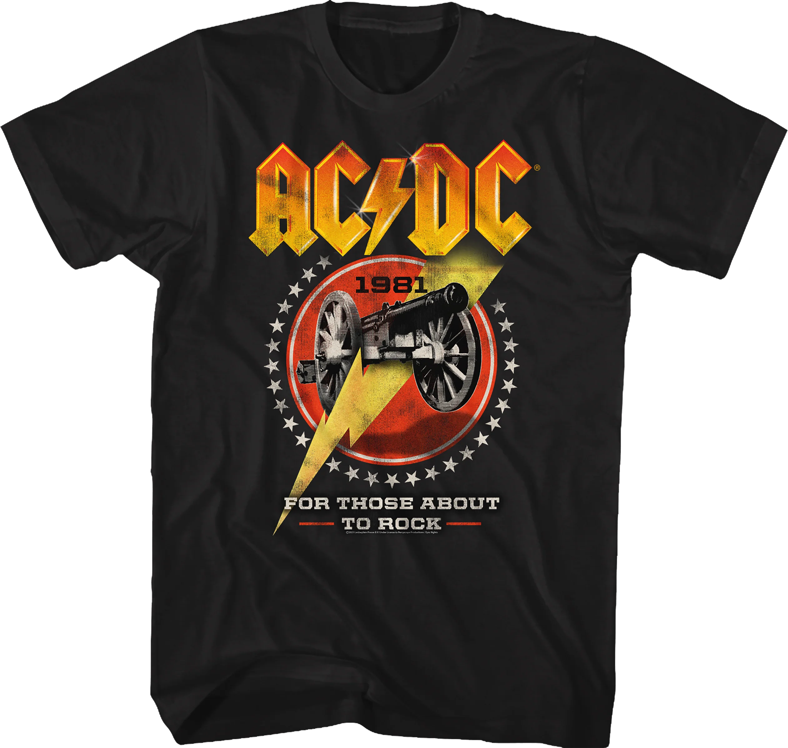 For Those About To Rock 1981 ACDC Shirt