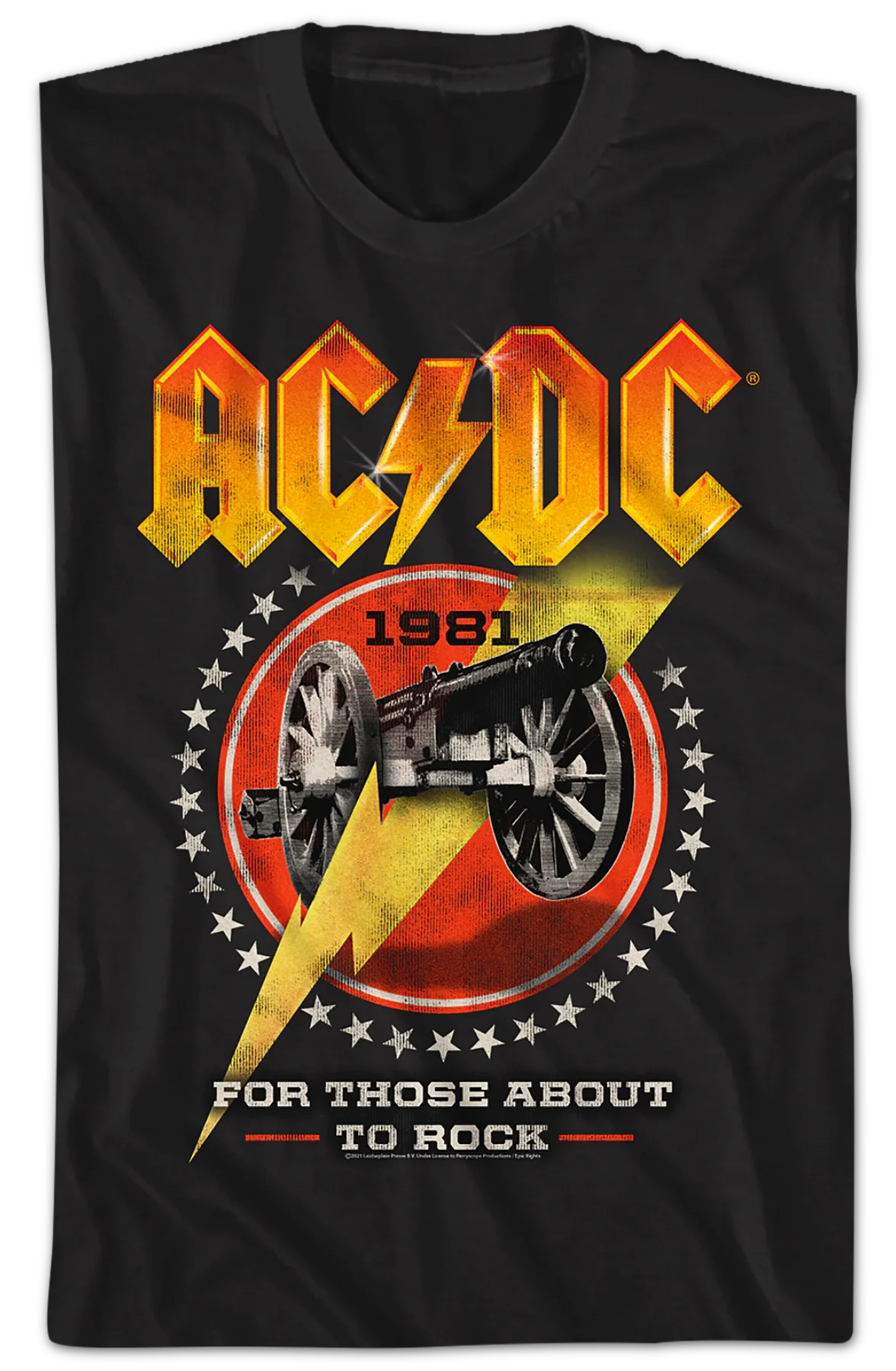 For Those About To Rock 1981 ACDC Shirt - Image 2