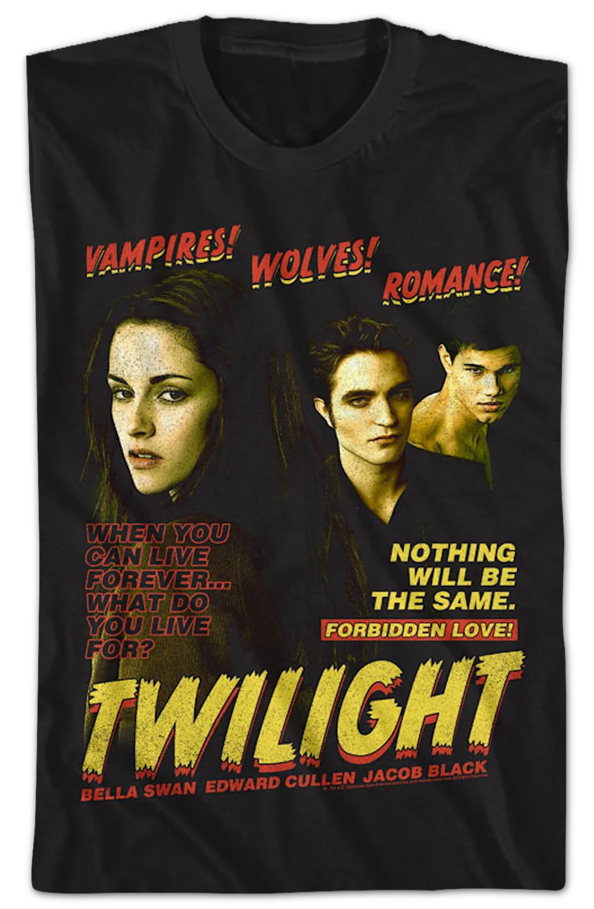 Forbidden Love Twilight T-Shirt - Image 2