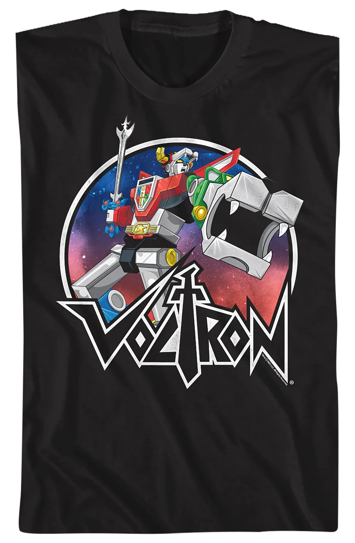 Formed Defender of the Universe Voltron T-Shirt - Image 2