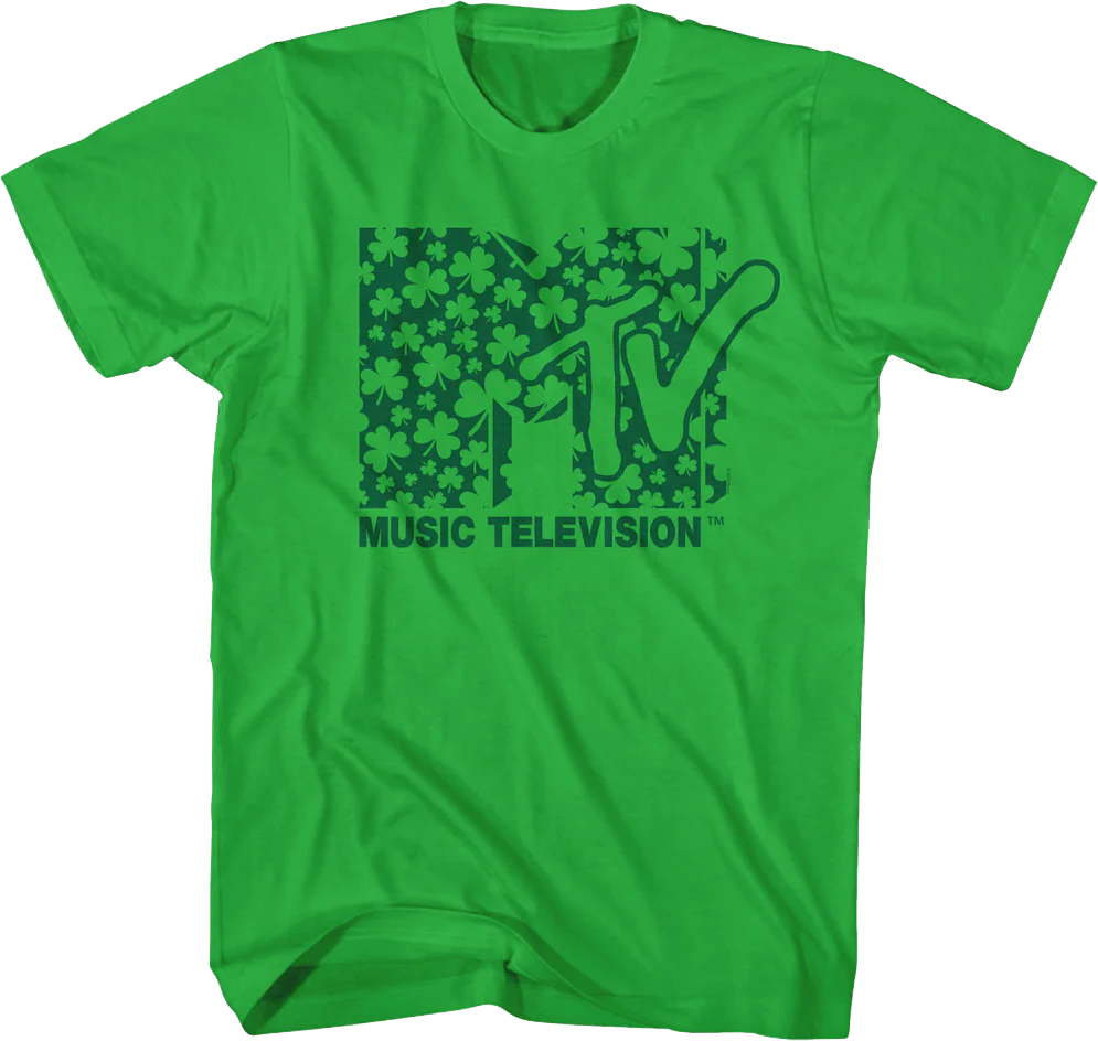 Four-Leaf Clover Logo MTV Shirt