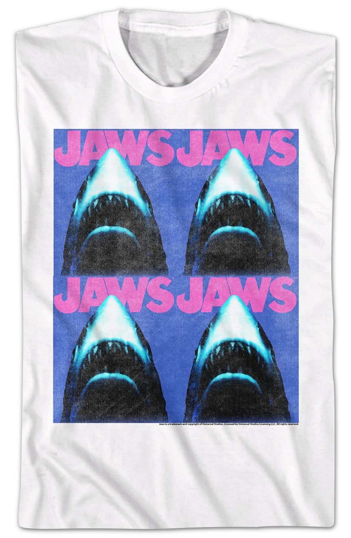Four Squares Jaws T-Shirt - Image 2