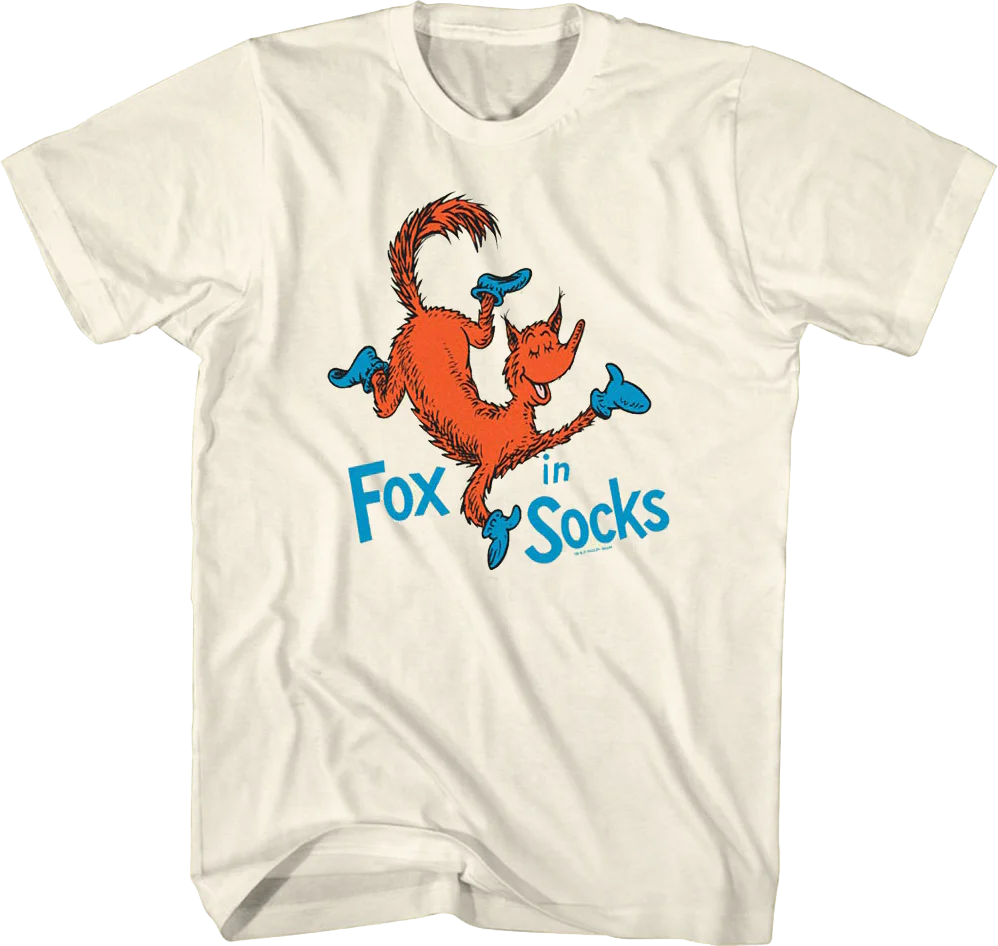 Fox In Socks Dr. Seuss T-Shirt