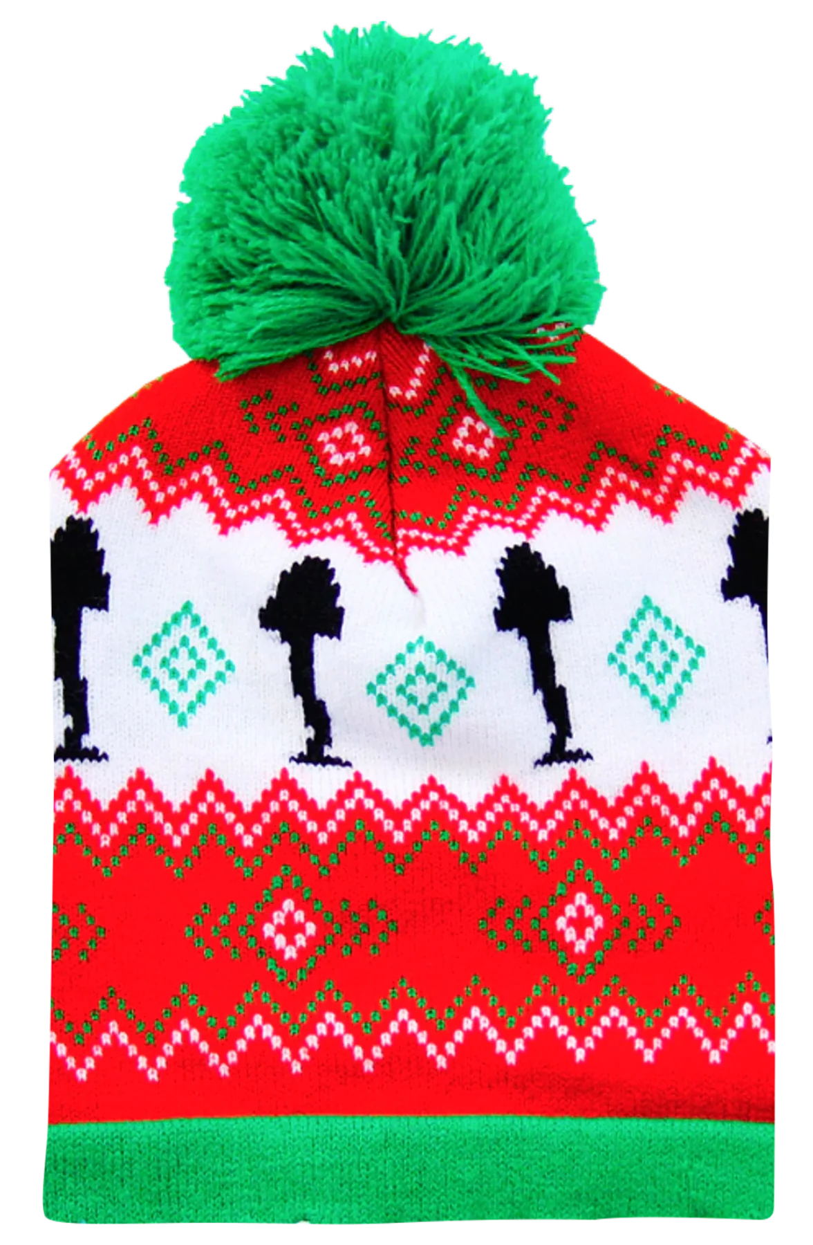 Fragile Leg Lamp A Christmas Story Cuff Pom Beanie - Image 2