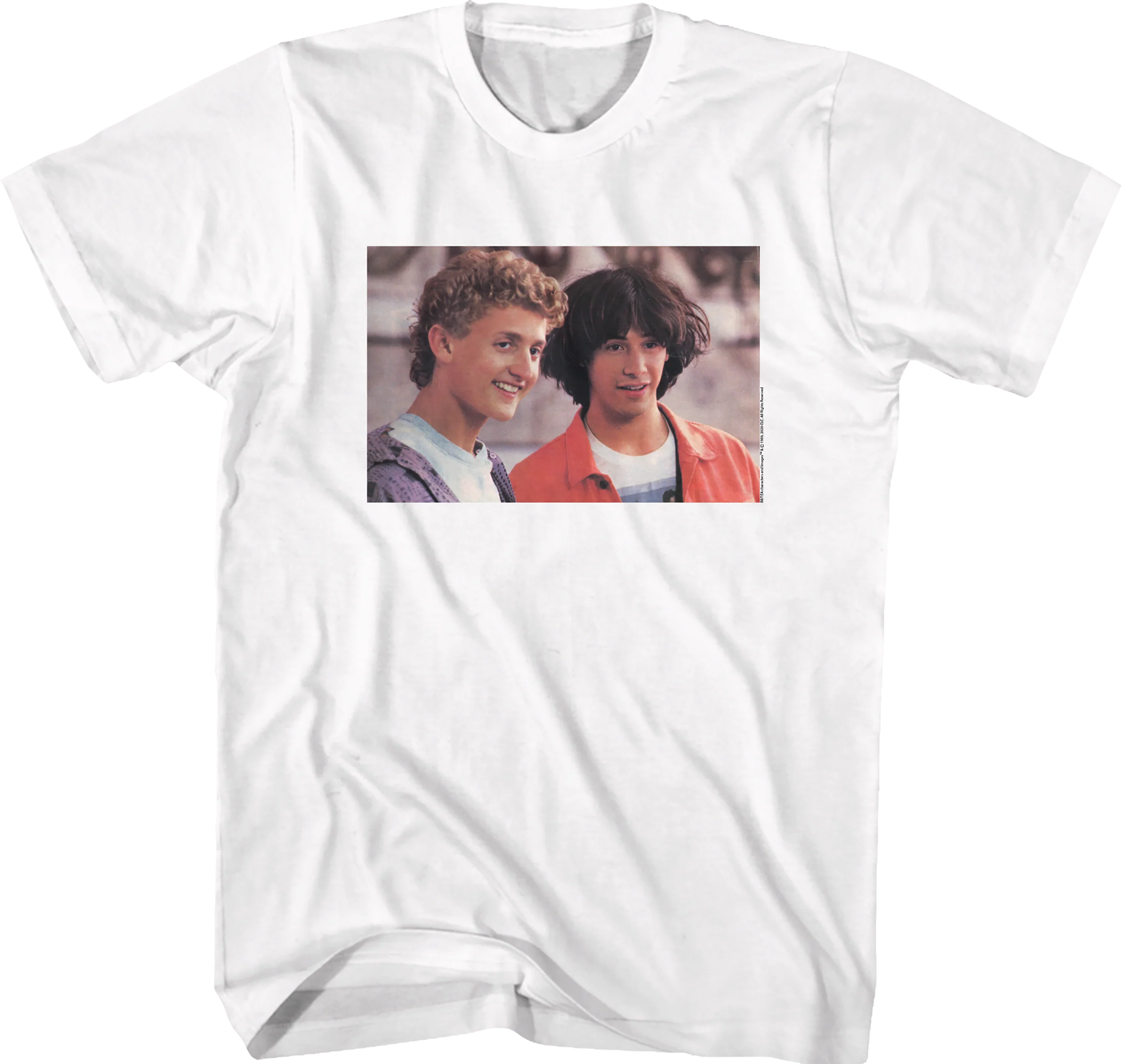 Framed Picture Bill and Ted's Excellent Adventure T-Shirt