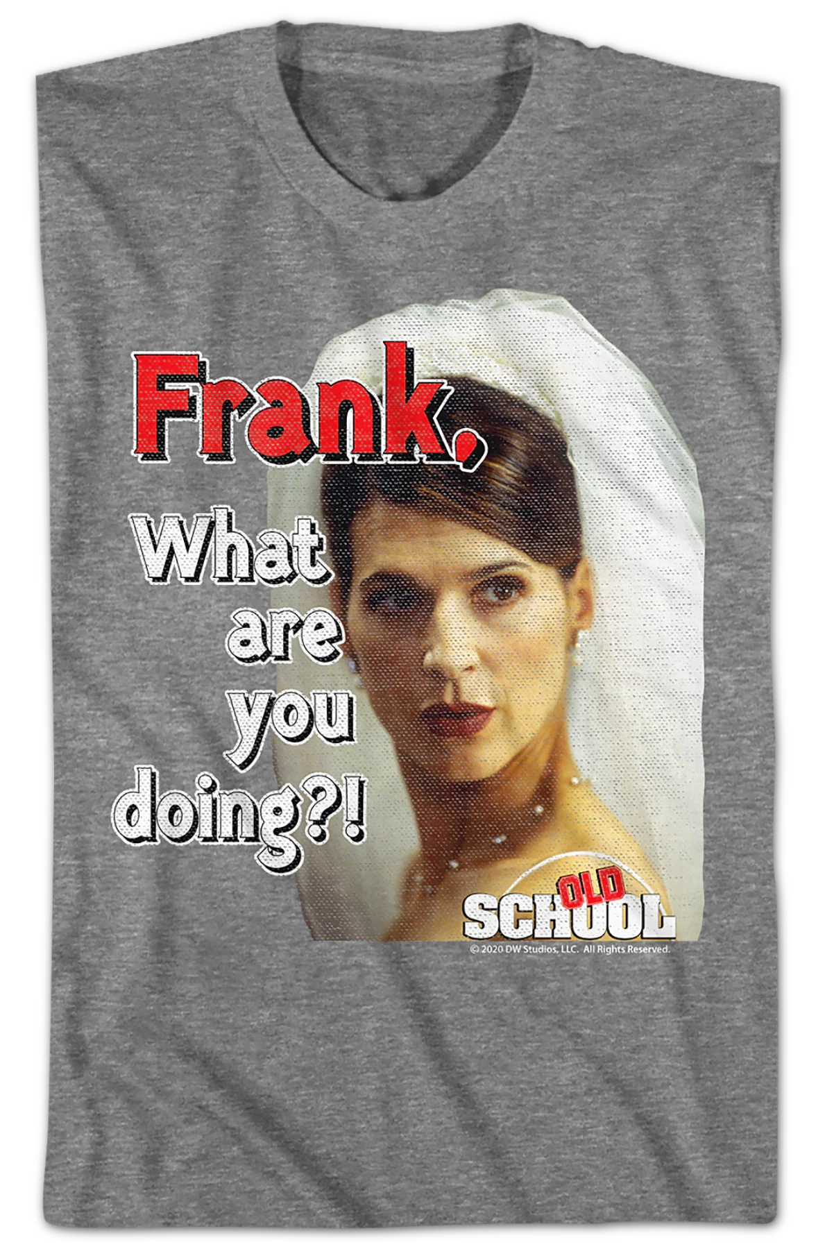 Frank What Are You Doing Old School T-Shirt - Image 2