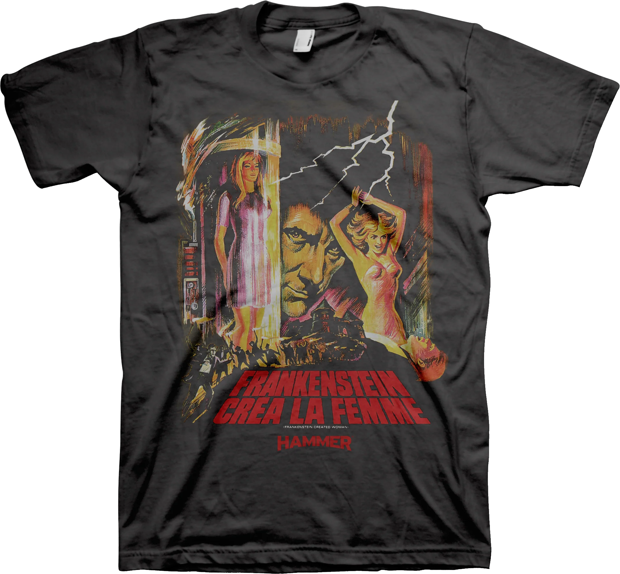 Frankenstein Created Woman Hammer Films T-Shirt