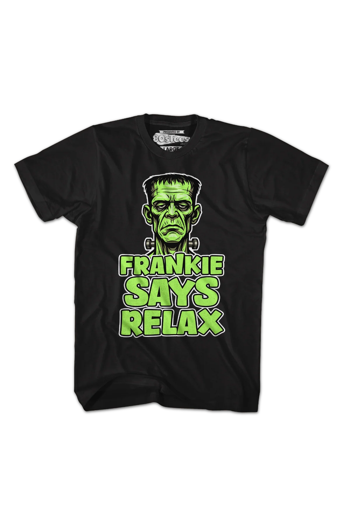 Frankenstein Frankie Says Relax T-Shirt - Image 2