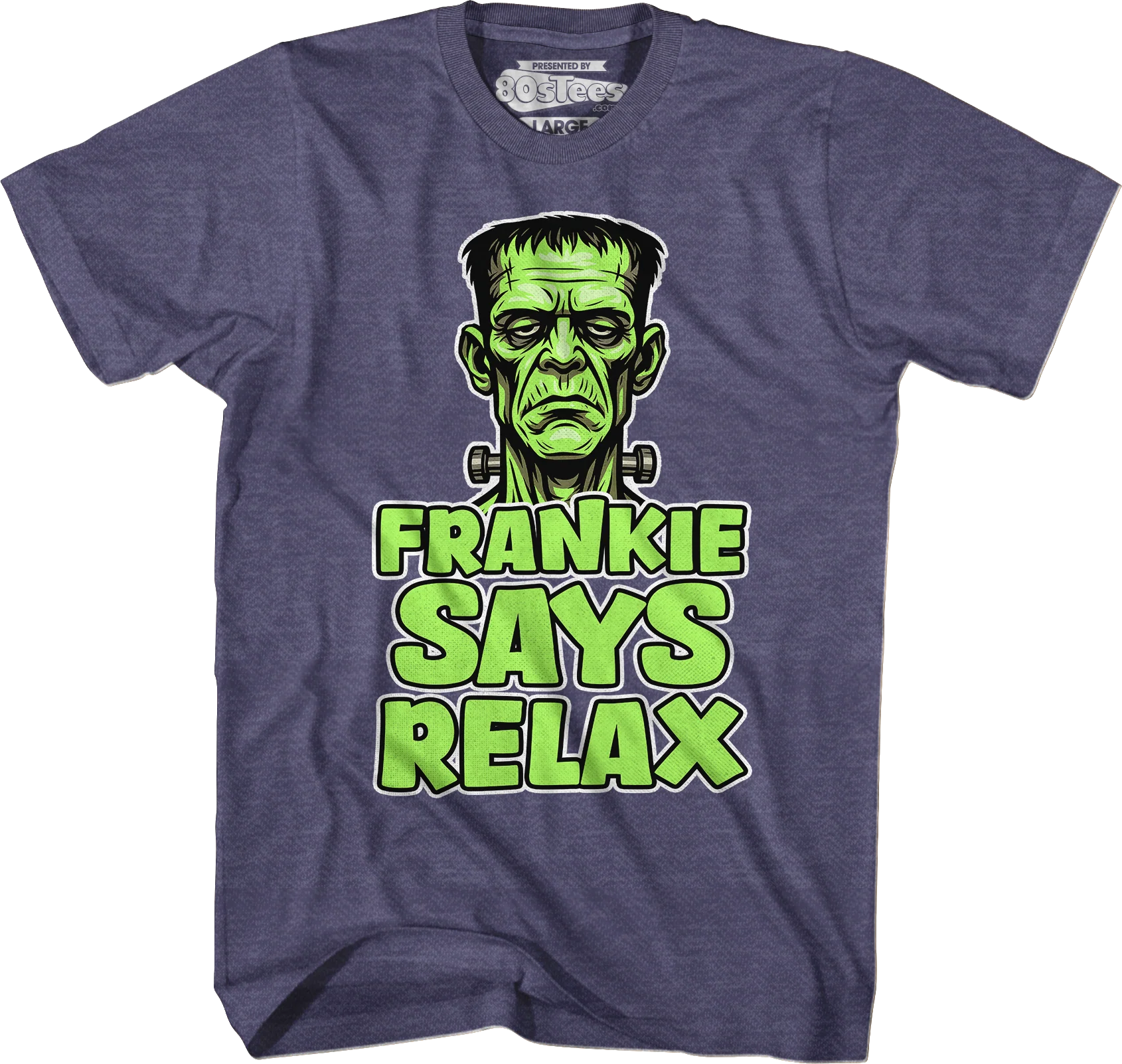 Frankenstein Frankie Says Relax T-Shirt - Image 3