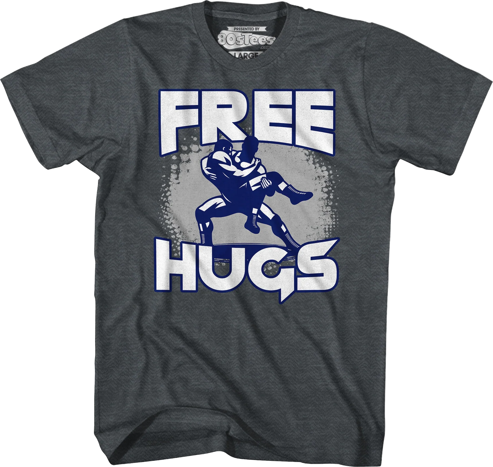Free Hugs Wrestling T-Shirt - Image 4