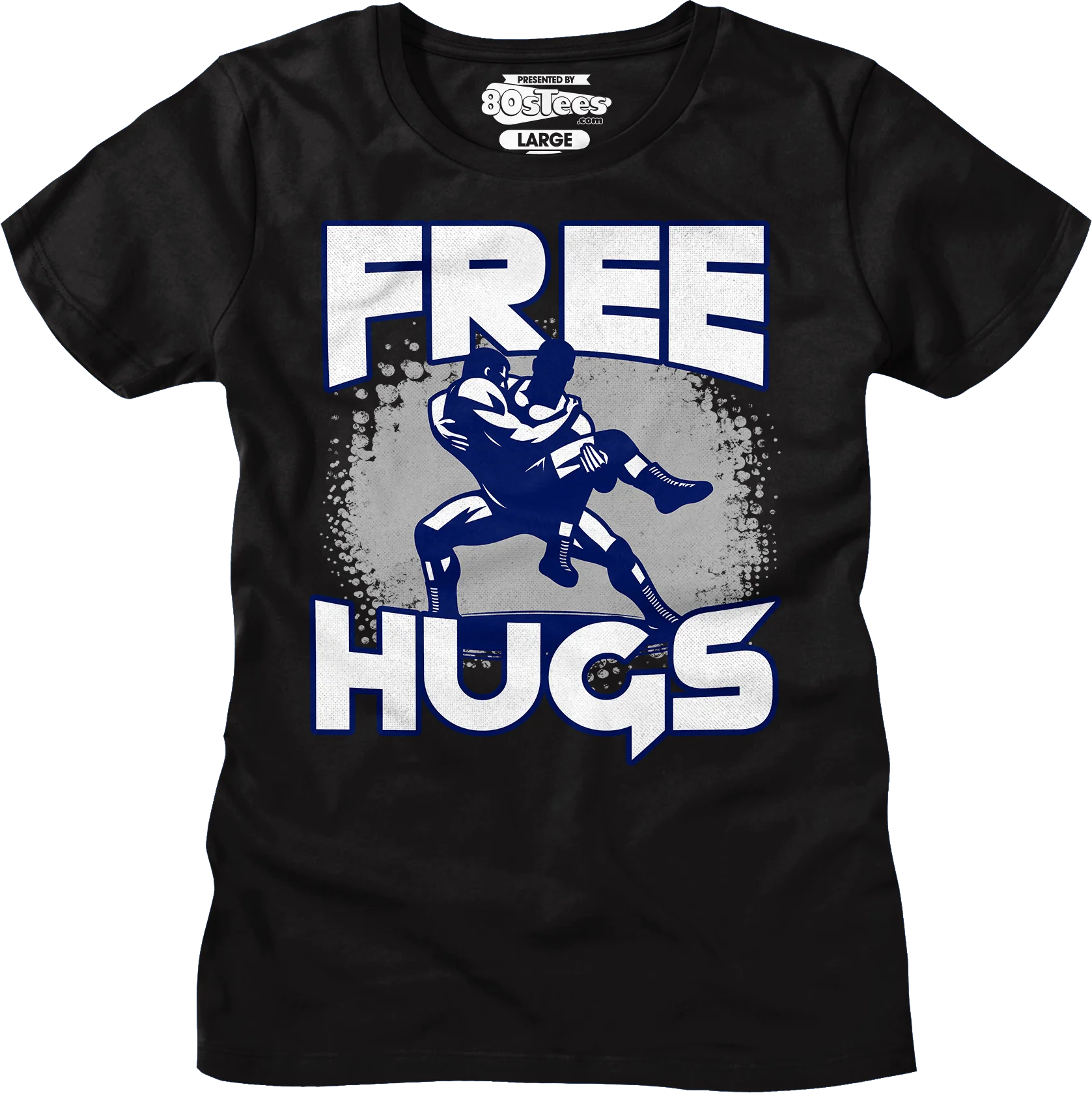 Free Hugs Wrestling T-Shirt - Image 5