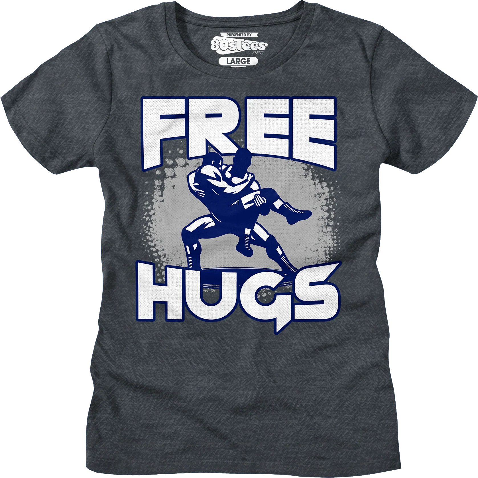 Free Hugs Wrestling T-Shirt - Image 7
