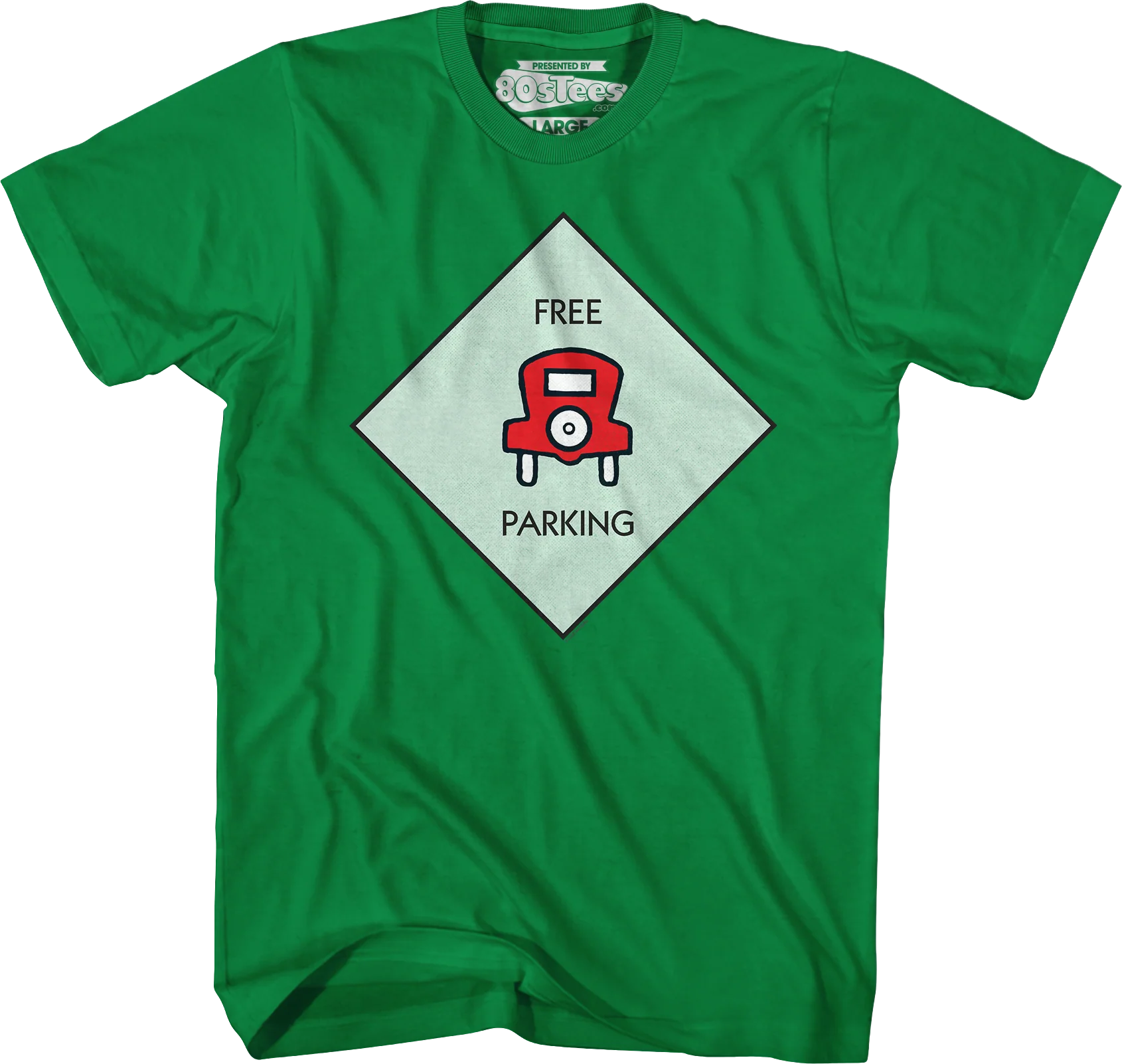 Free Parking Monopoly T-Shirt - Image 5