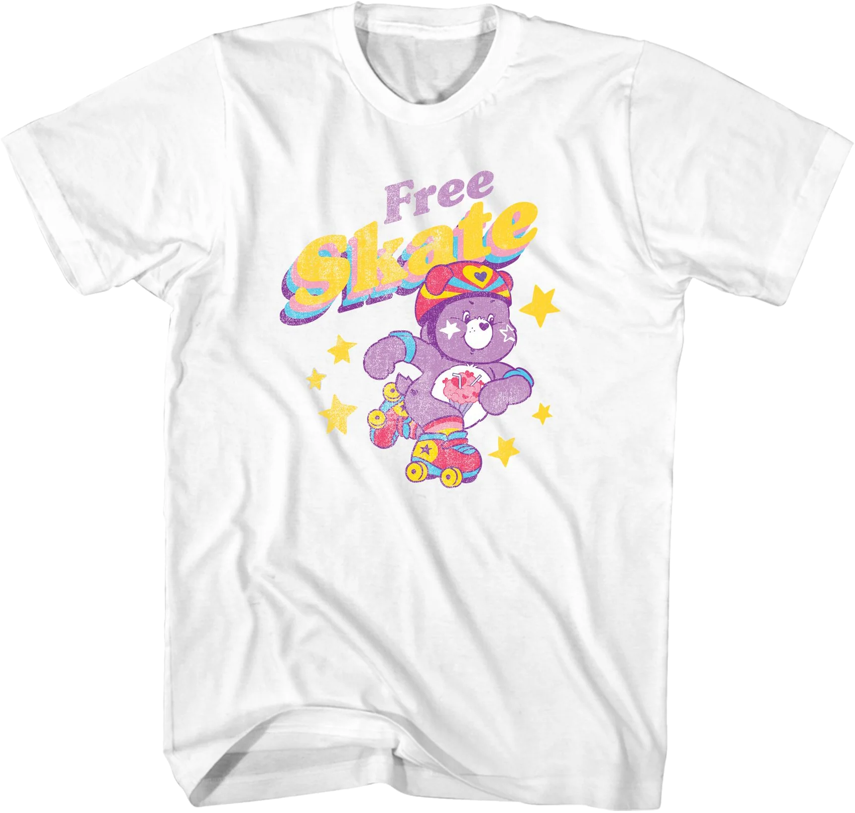 Free Skate Care Bears T-Shirt