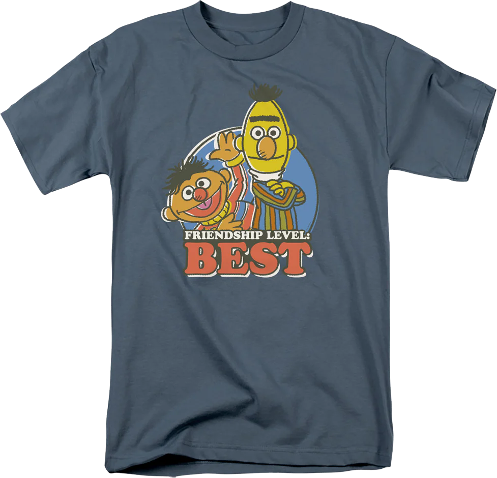 Friendship Level: Best Sesame Street T-Shirt