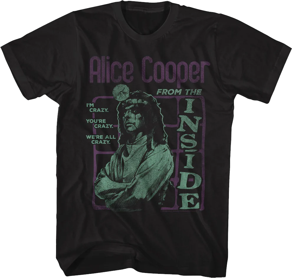 From The Inside Alice Cooper T-Shirt