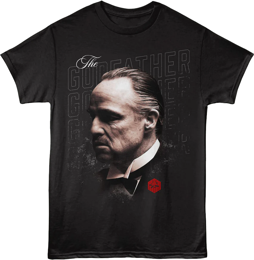 Front & Back Don Vito Corleone Godfather T-Shirt