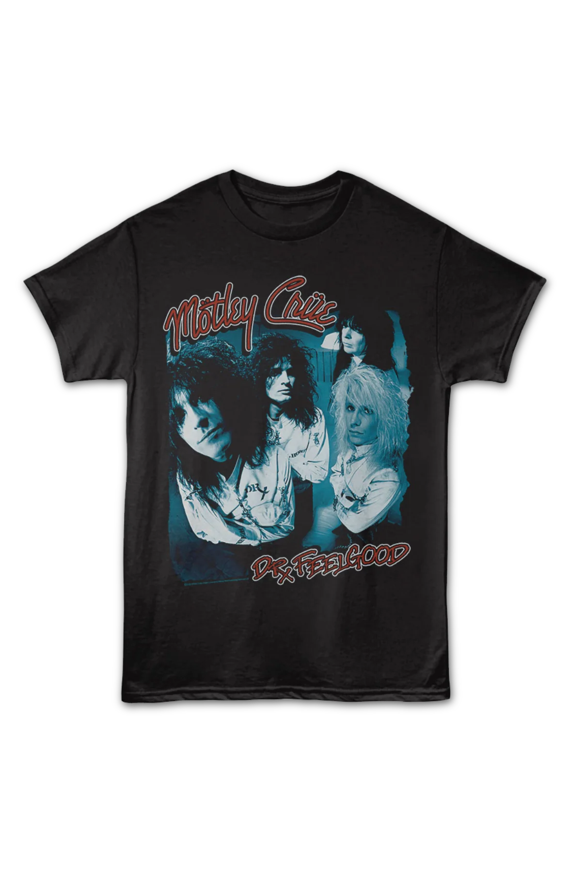 Front & Back Dr. Feelgood Motley Crue T-Shirt - Image 2