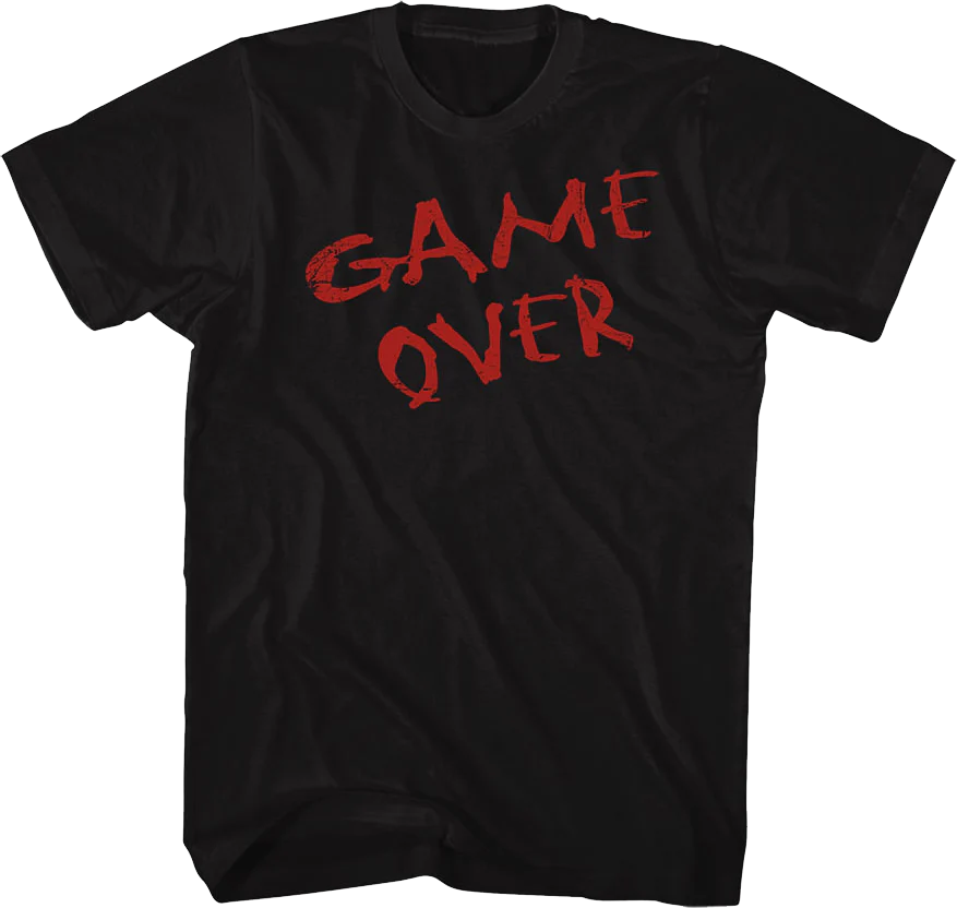 Front & Back Game Over Saw T-Shirt