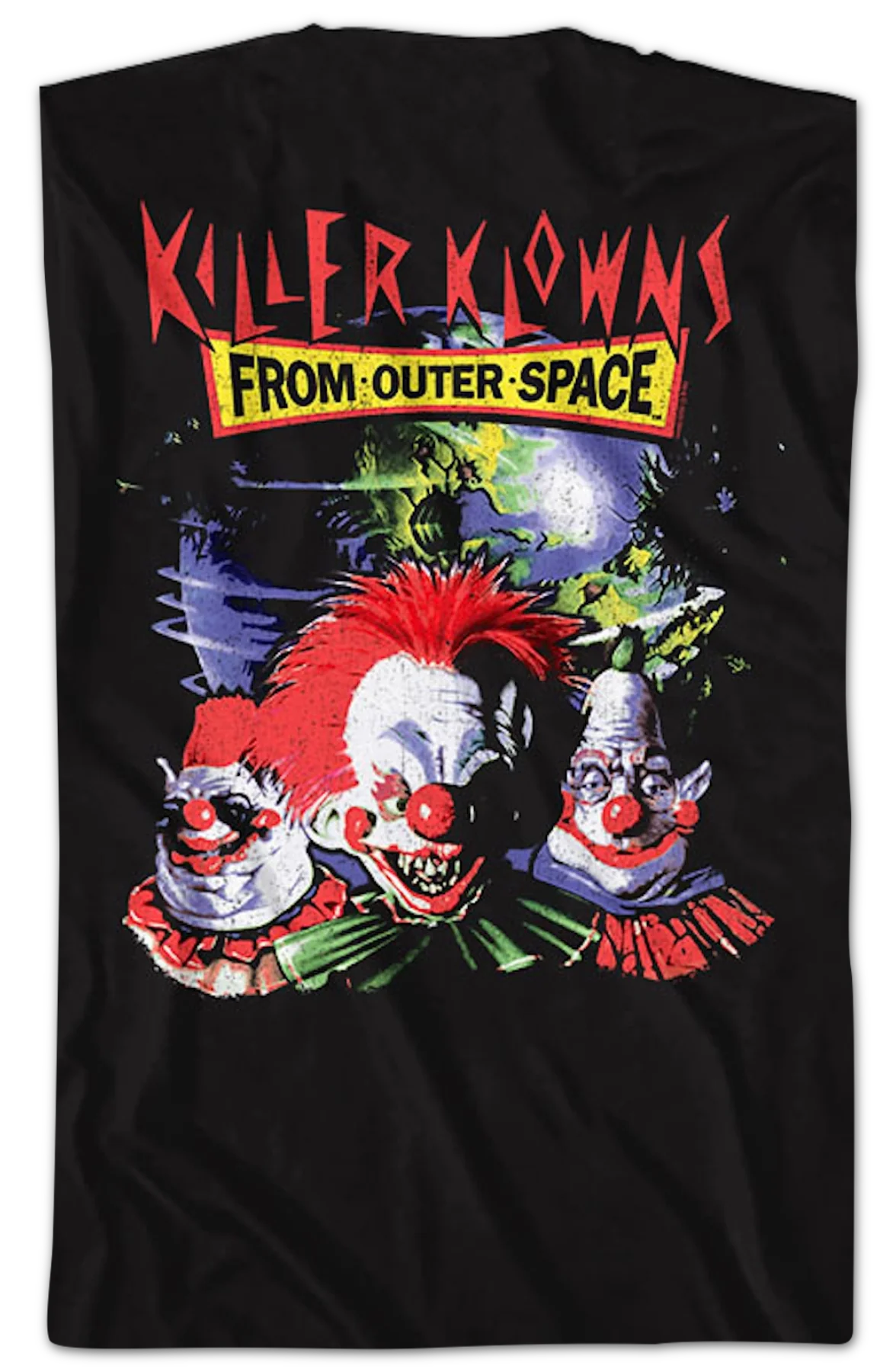 Front & Back Killer Klowns From Outer Space T-Shirt - Image 2