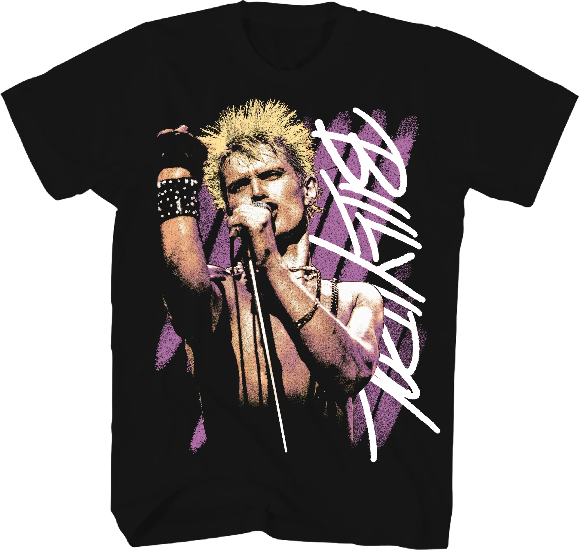 Front & Back More More More Billy Idol T-Shirt