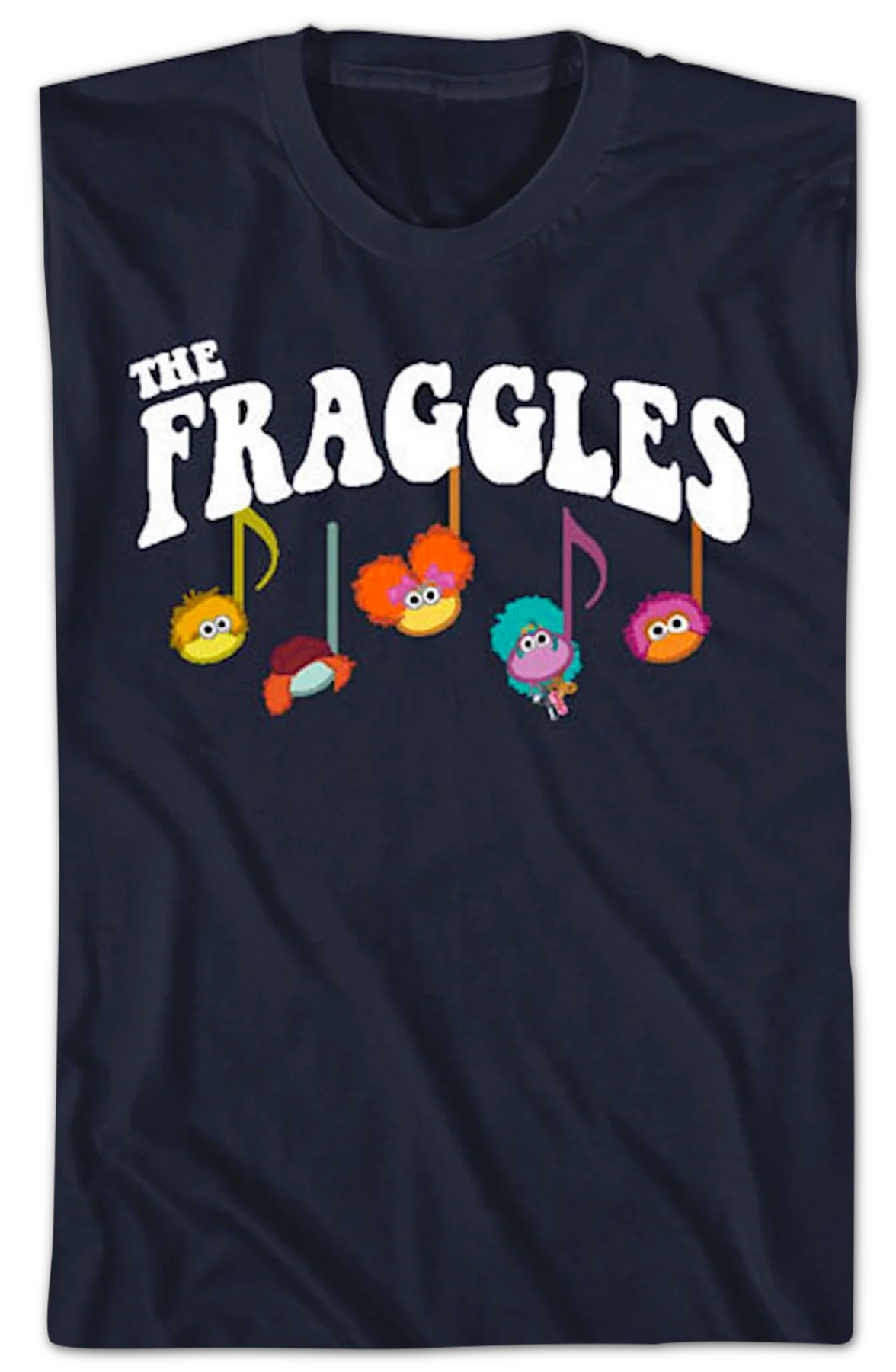 Front & Back Music Notes Fraggle Rock T-Shirt - Image 2