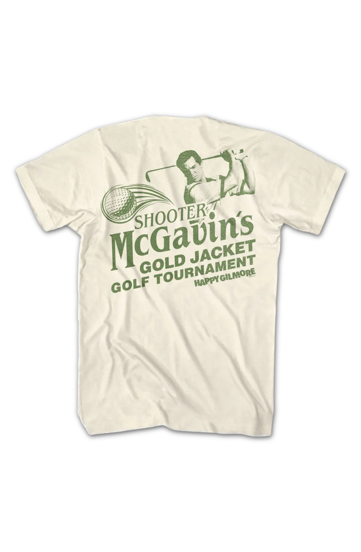 Front & Back Shooter McGavin's Golf Tournament Happy Gilmore T-Shirt - Image 2