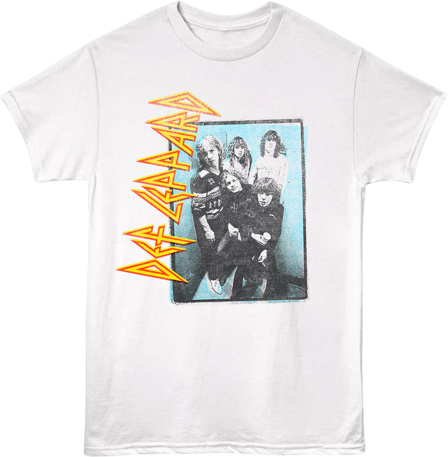 Front & Back UK Tour 87 Def Leppard T-Shirt