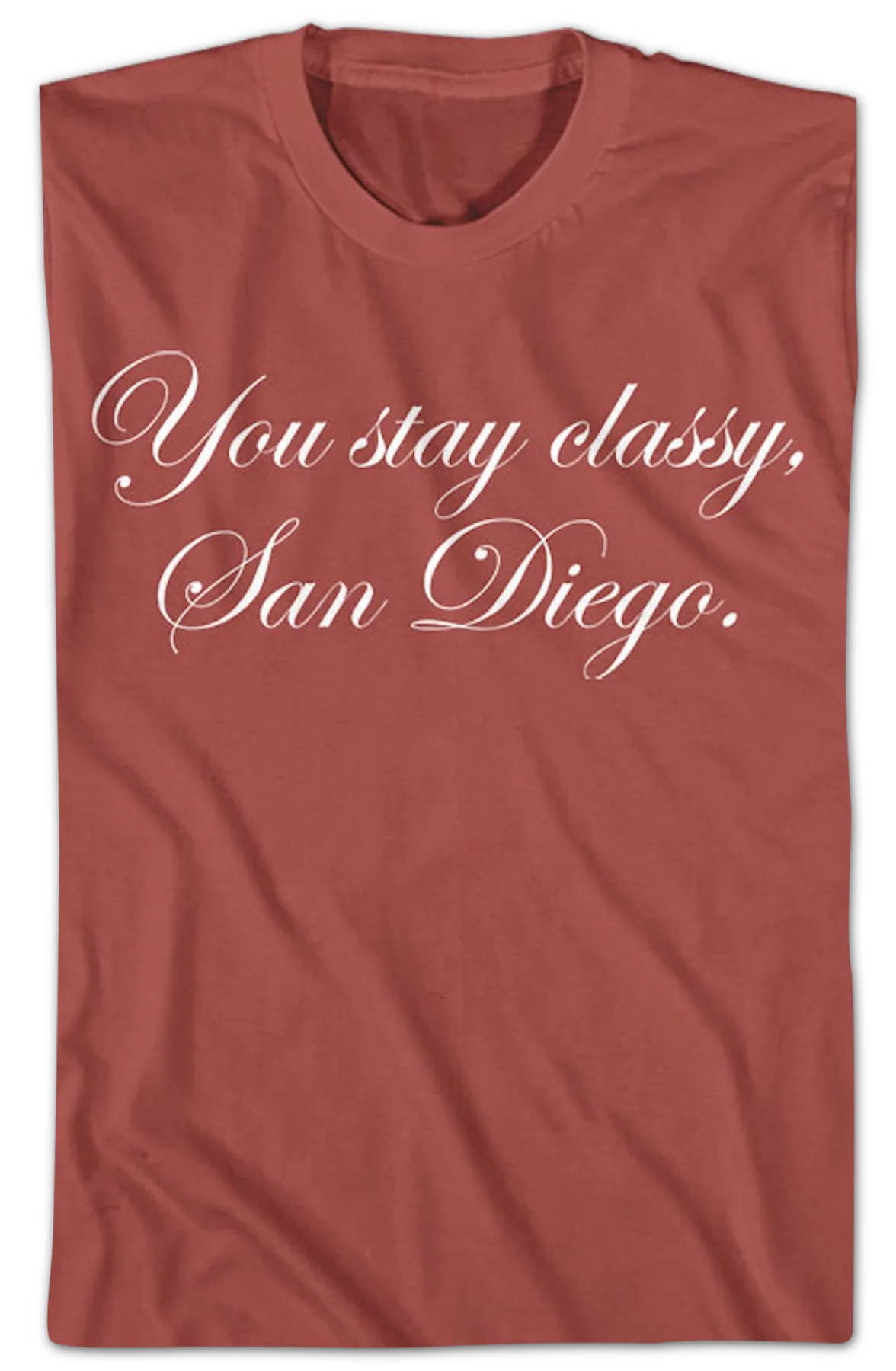 Front & Back You Stay Classy San Diego Anchorman T-Shirt - Image 2