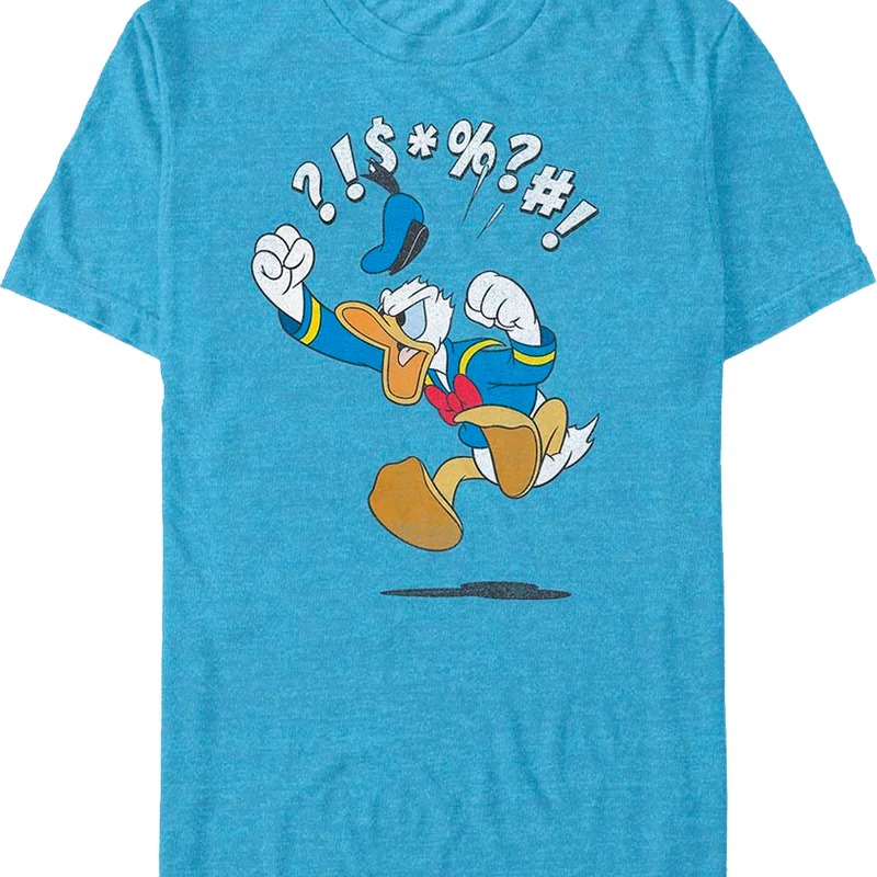 FS Angry Donald Duck Disney T-Shirt