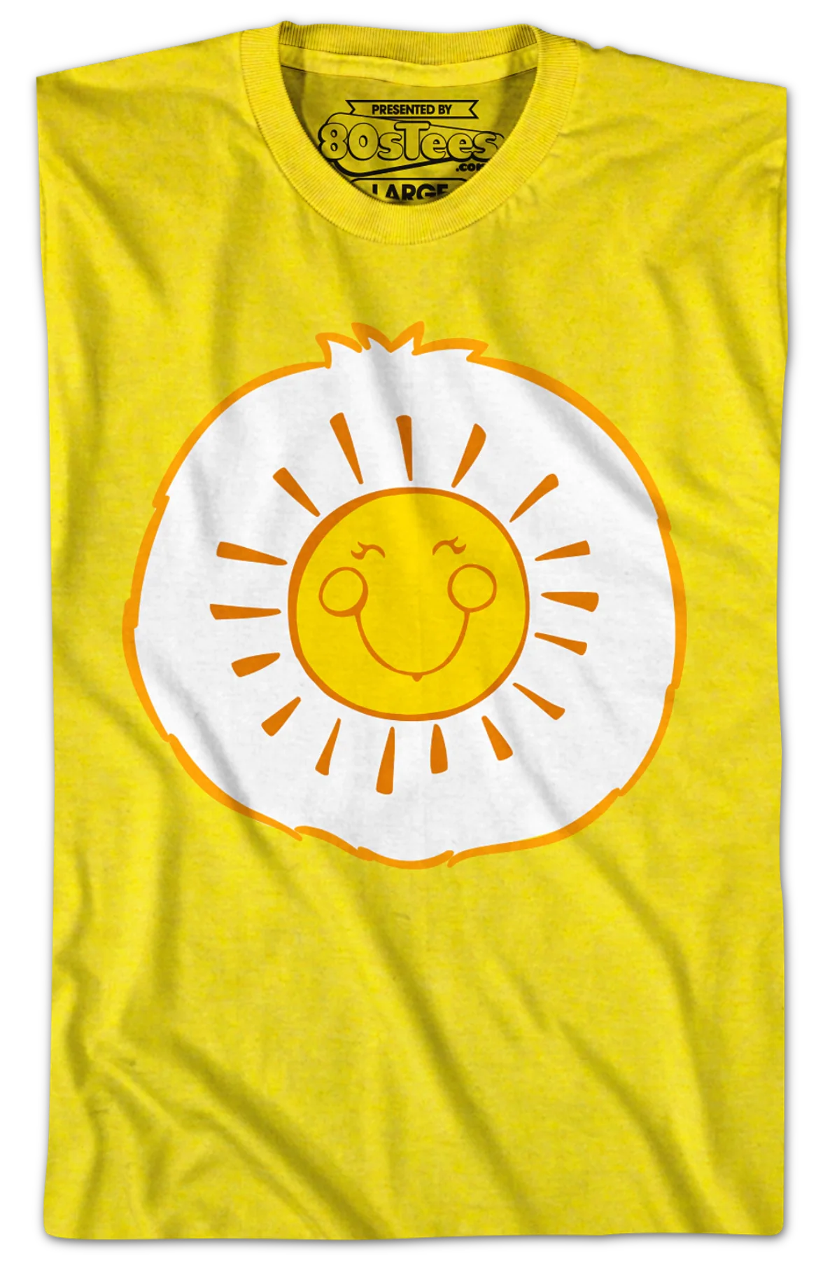 Funshine Bear Belly Badge Care Bears T-Shirt - Image 2